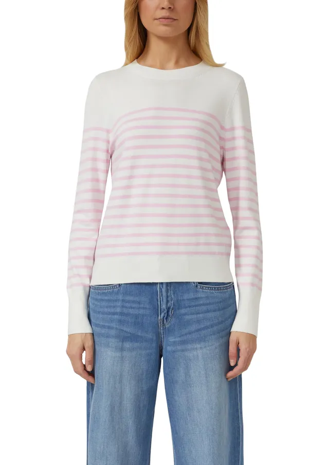 s.Oliver Junior Sweater Streifen royalblau 44