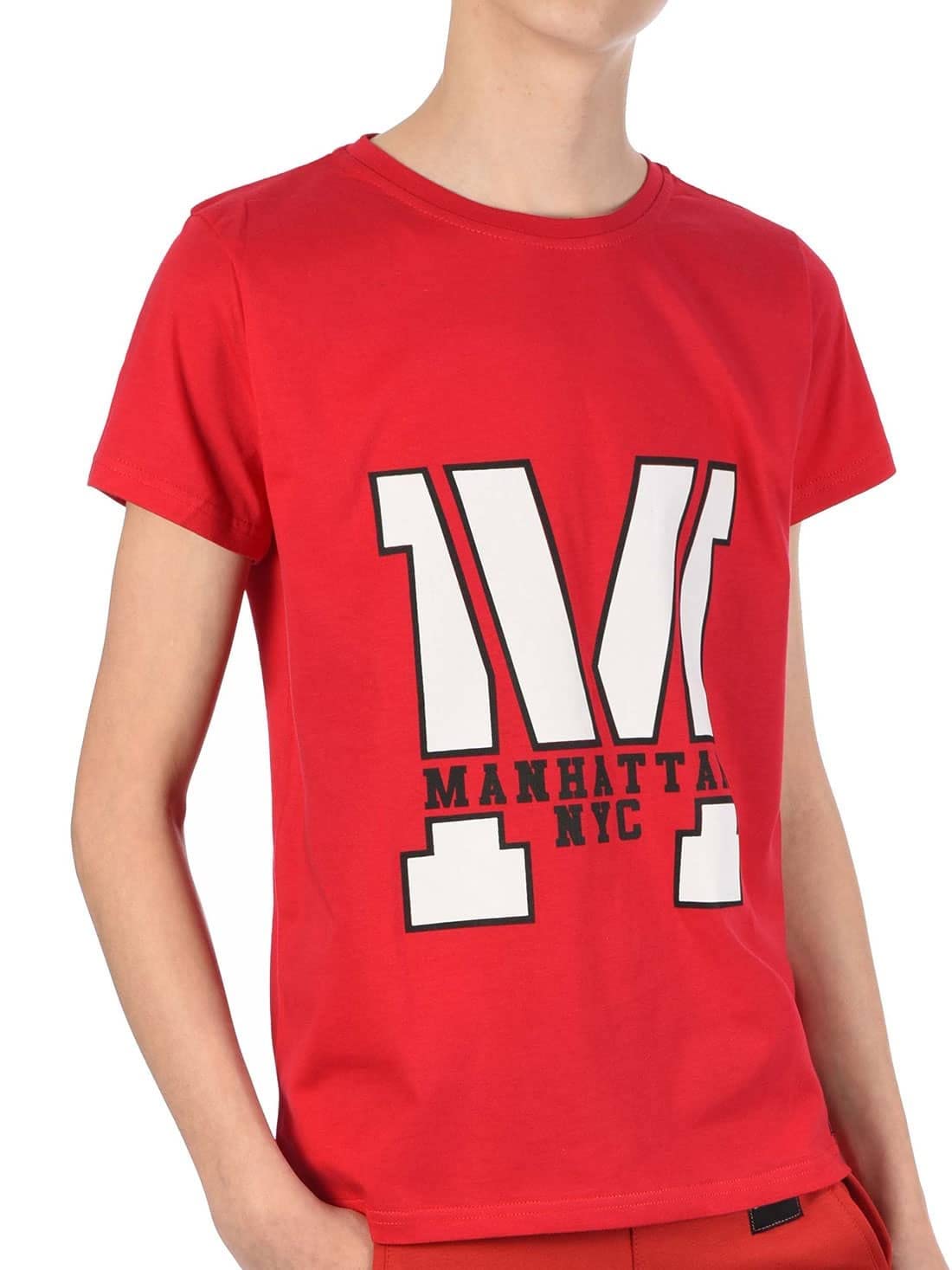 BEZLIT Manhatan 30041 T-Shirt Jungen Kurzarm Weiß 128-134