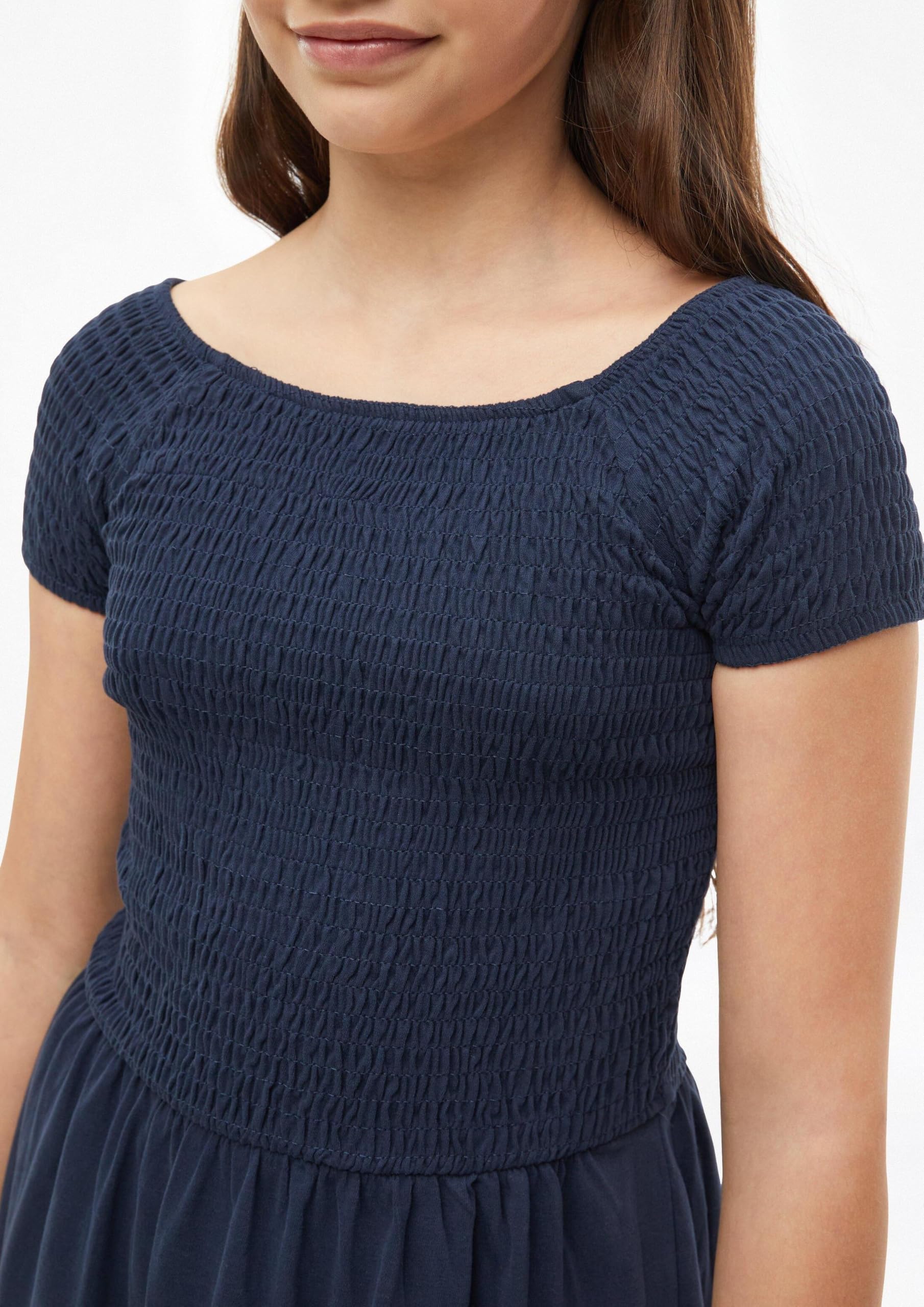 s.Oliver RED LABEL Off-Shoulder Kleid Smok rot 164