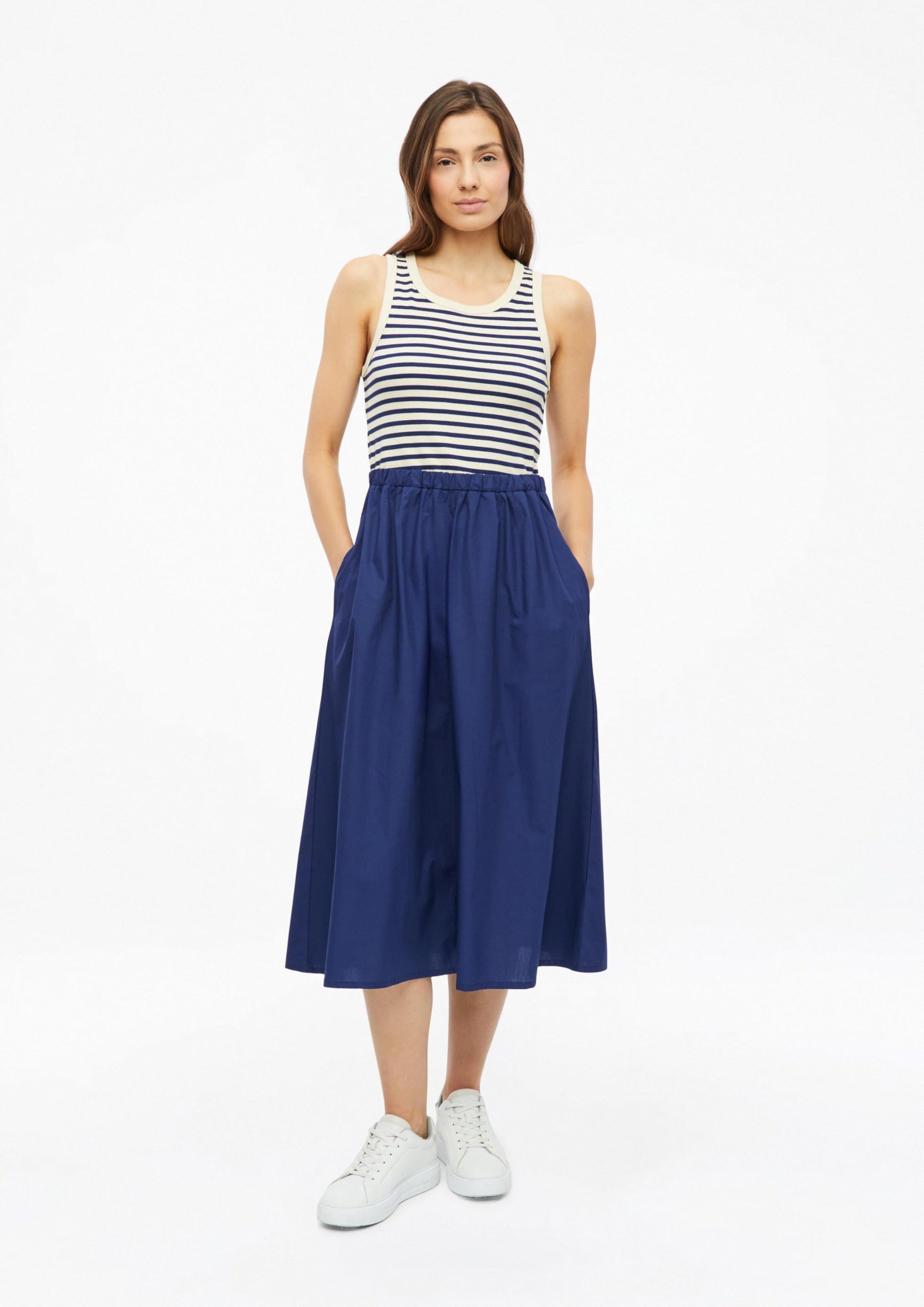 s.Oliver Red Label Midi-Kleid Gr.46 ärmellos Taschen