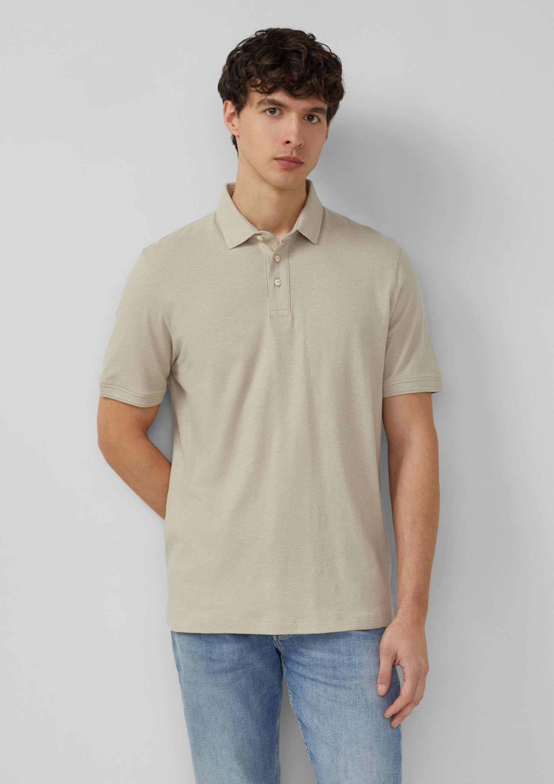 s.Oliver Junior Poloshirt Baumwoll-Leinenmix