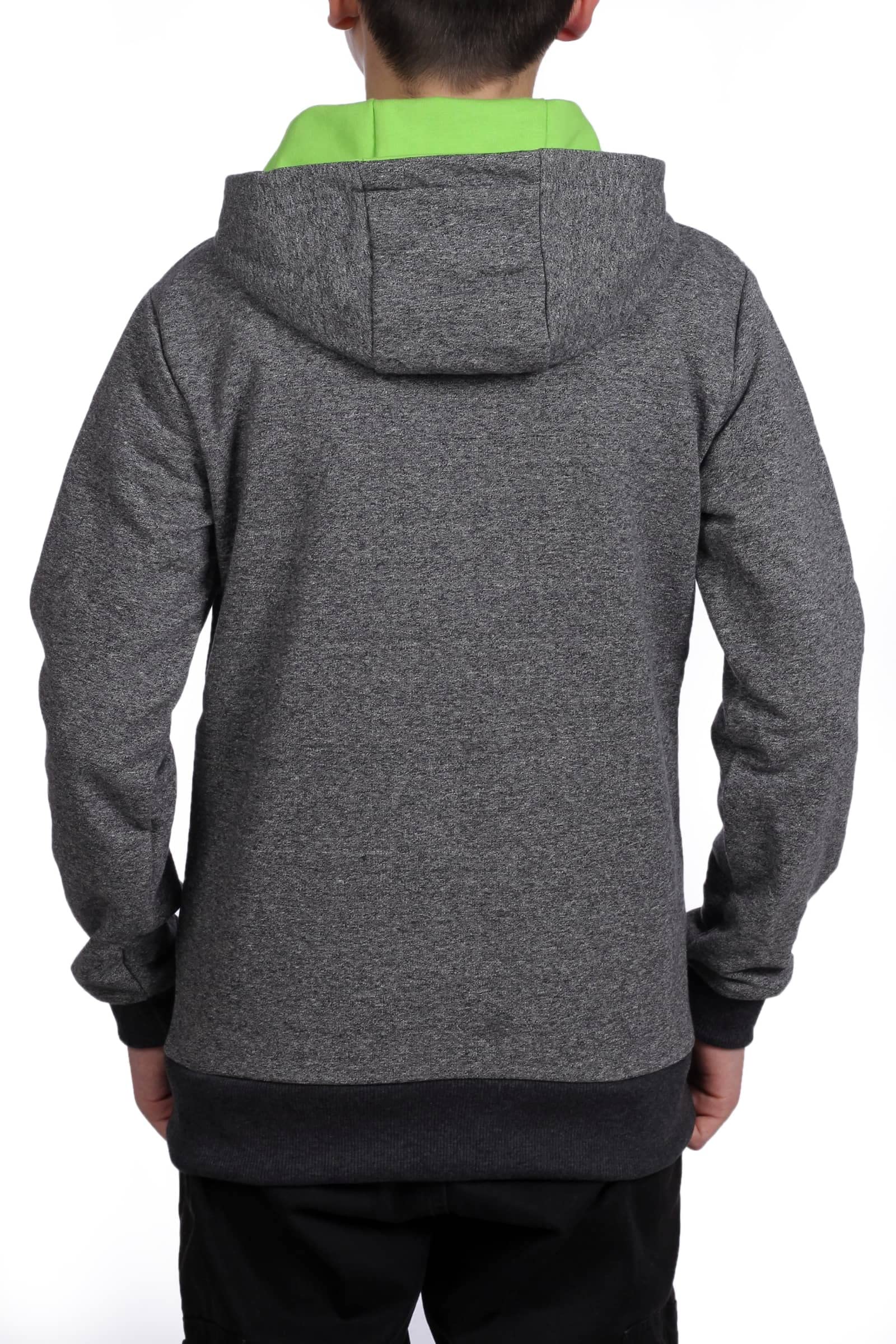 BEZLIT Jungen Hoodie mit Reißverschluss Grau 104