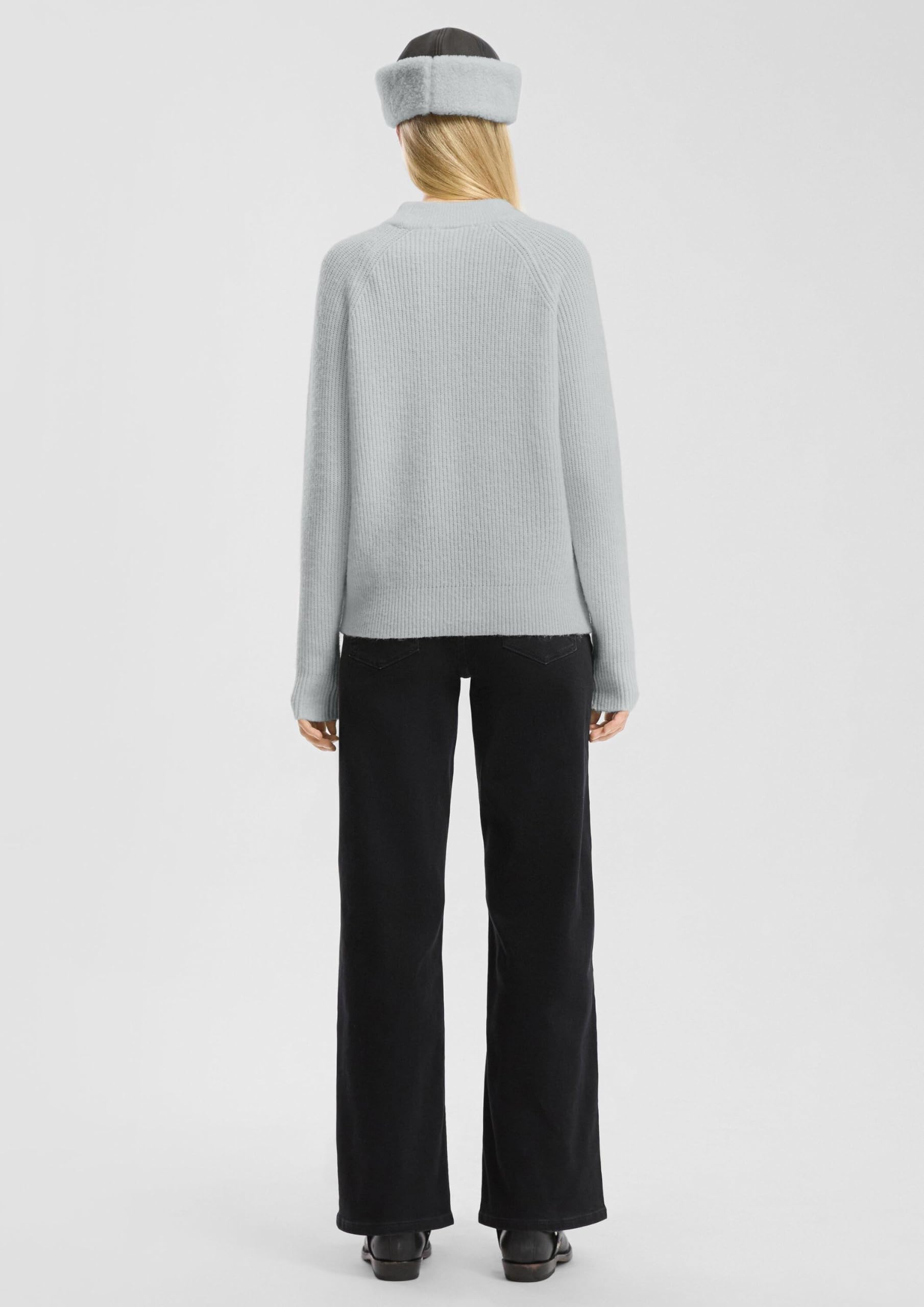 s.Oliver QS Melierter Pullover Strick Freizeit