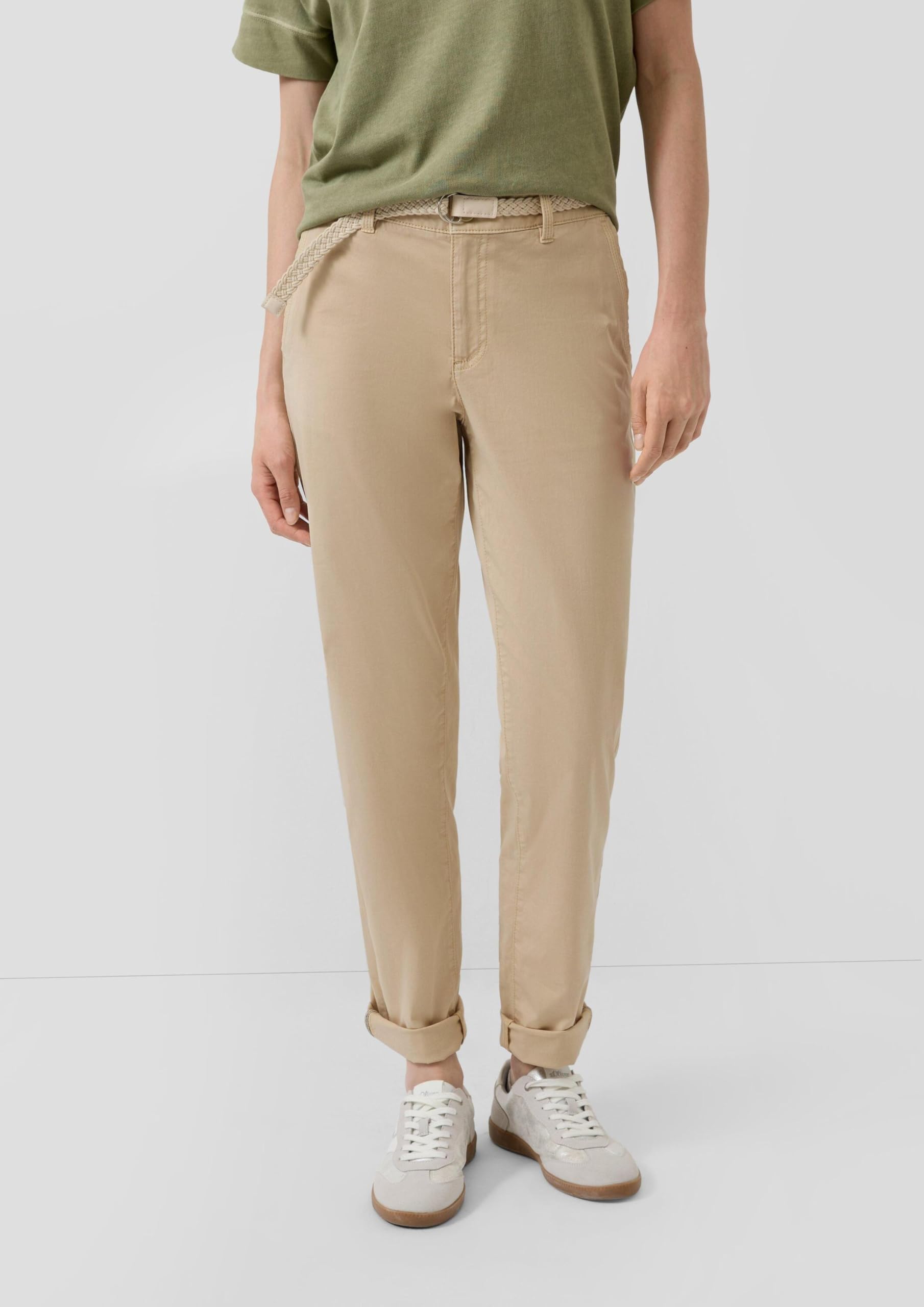 s.Oliver Red Label Chino Gewaschen mit Gürtel Baumwolle
