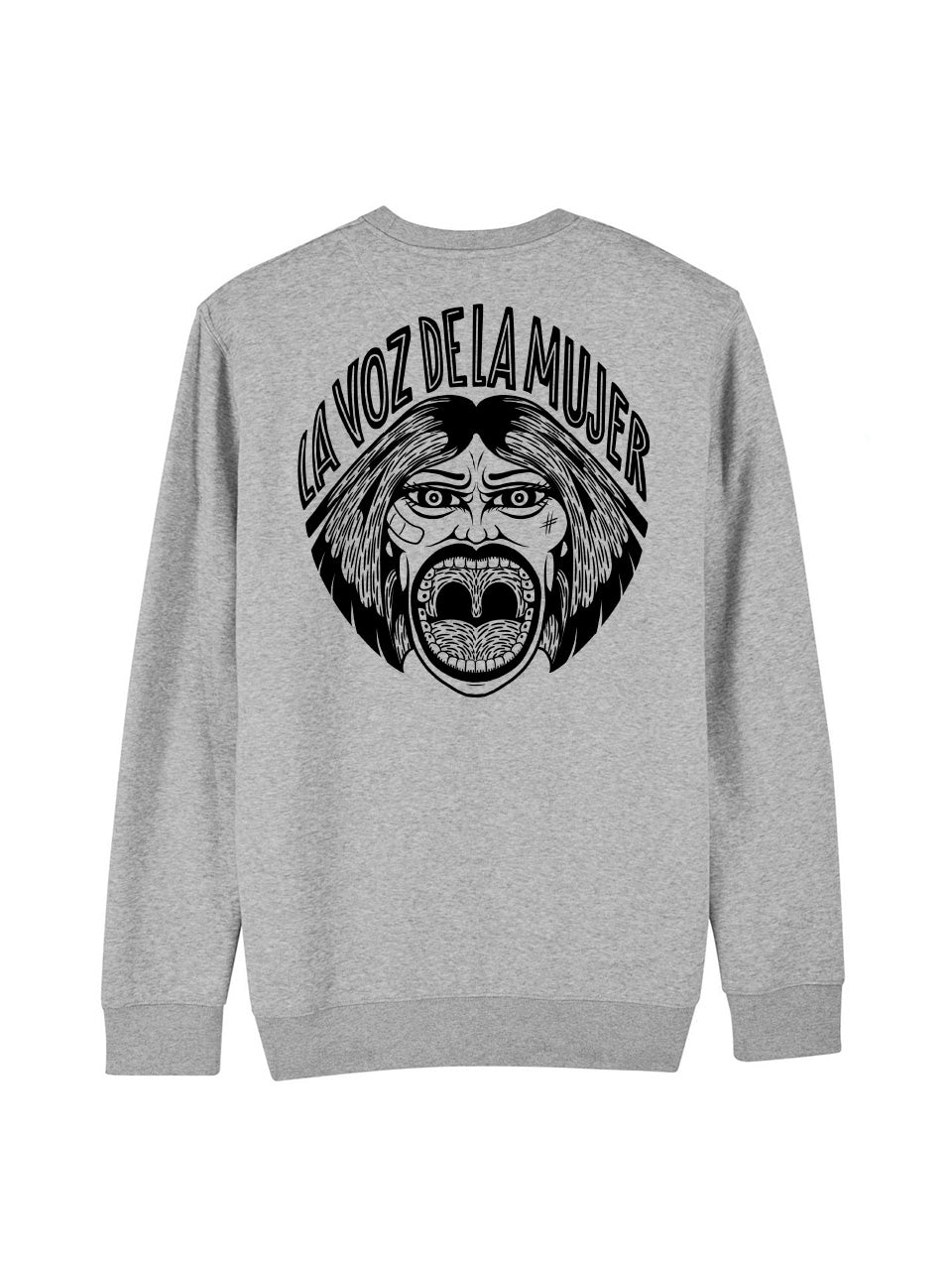 dna merch Die Stimme Der Frau Rundhalspullover La Voz de Mujer
