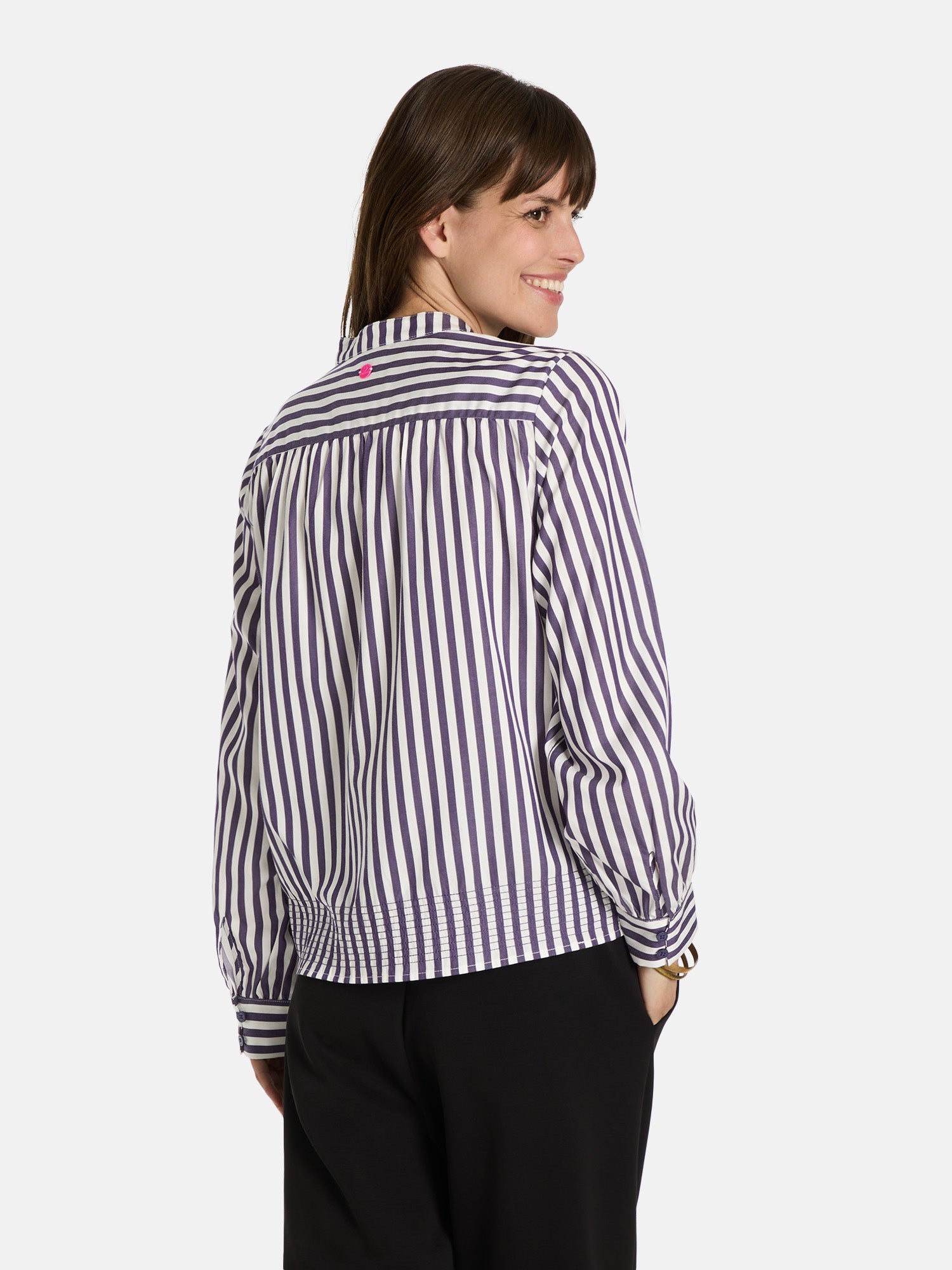 Lieblingsstück BetseyL Bluse Lyocellmix gestreift