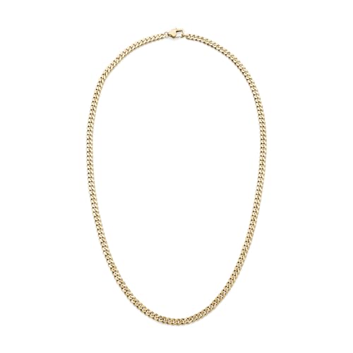 s.Oliver Basic Herren Halskette Gold Edelstahl