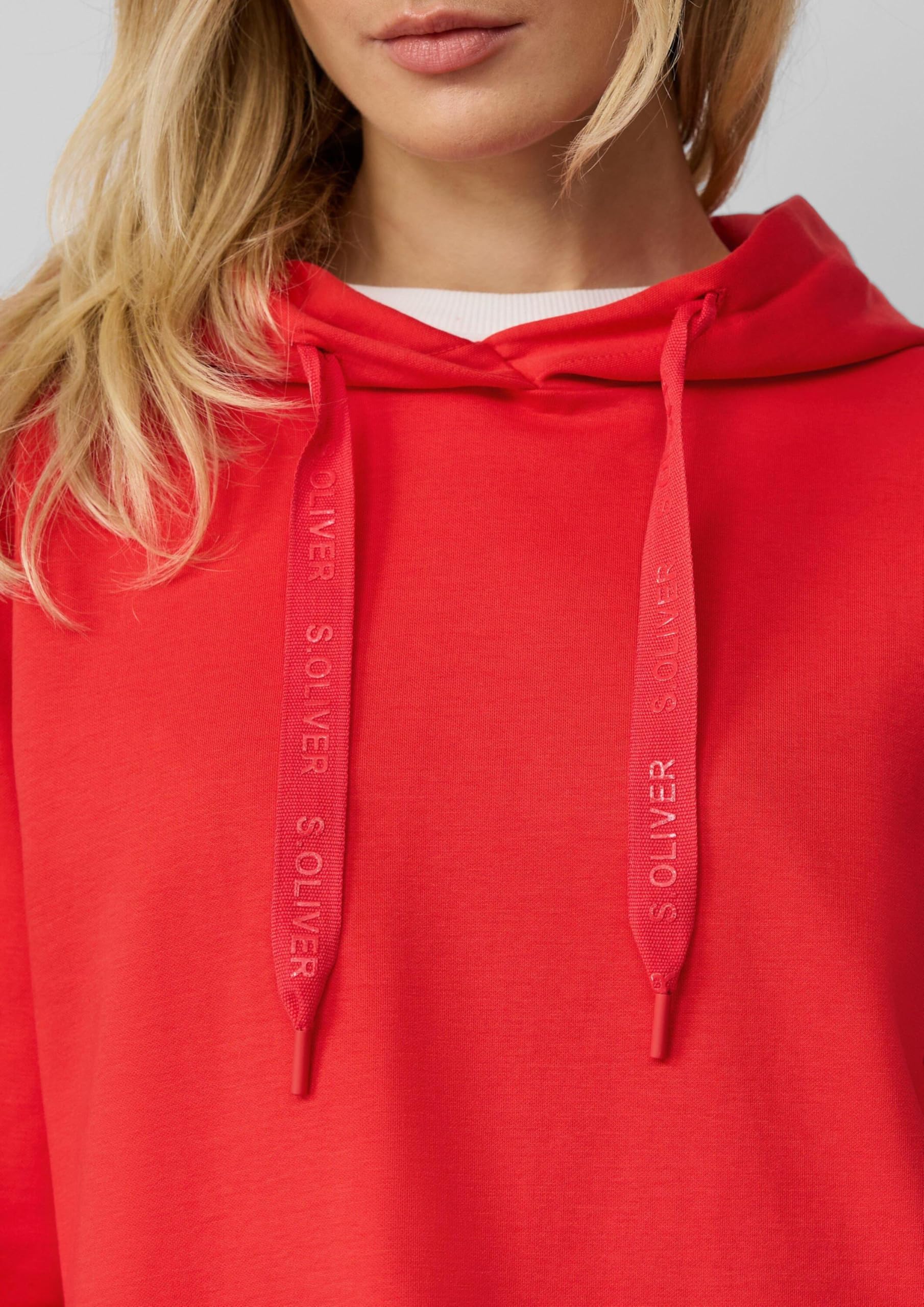 s.Oliver Junior Kapuzensweatshirt hellblau Relaxed Fit