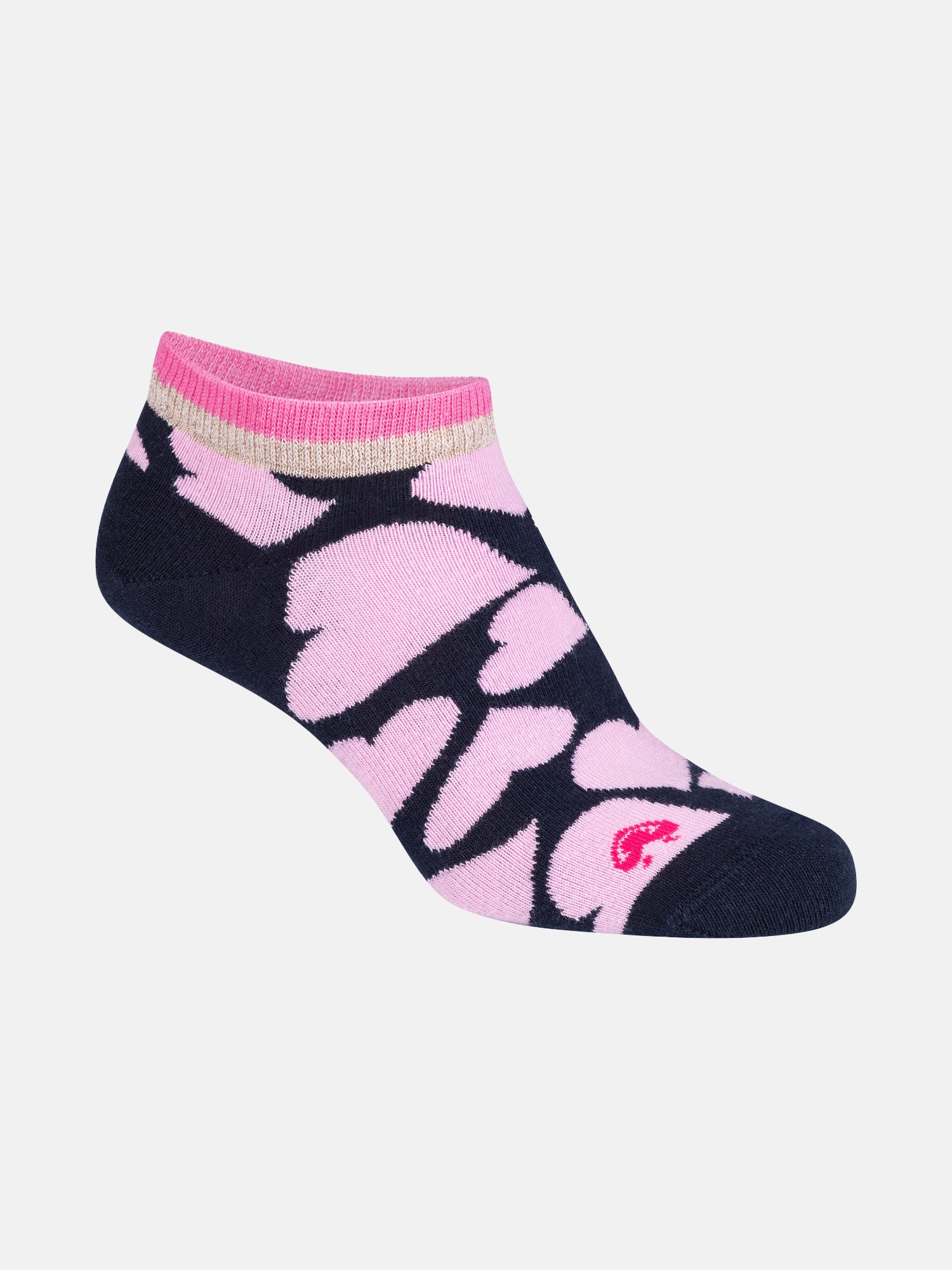 Lieblingsstück MarilyEP Sneakersocken sunset orange Herz 3er