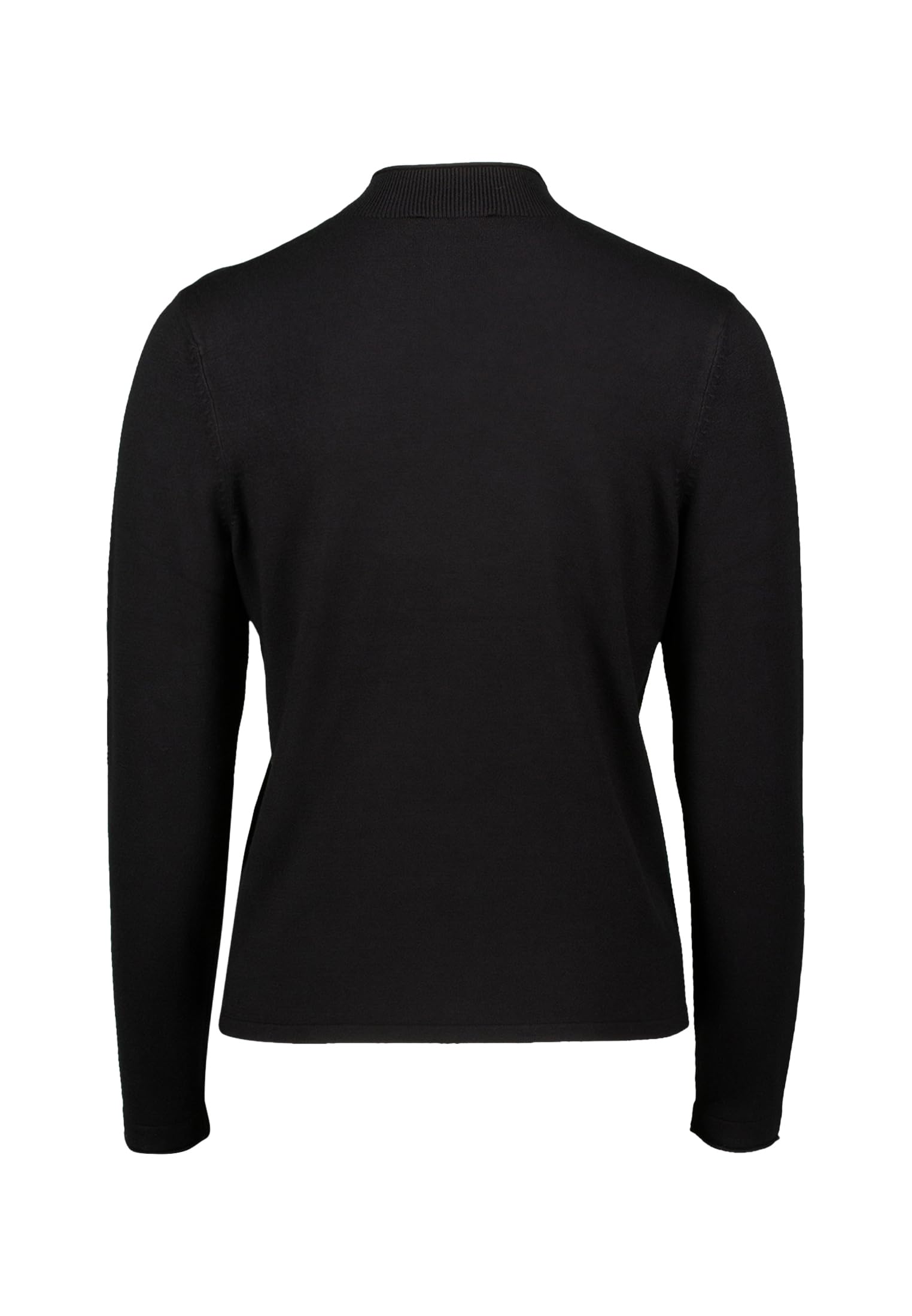 zero Feinstrickpullover hoher Kragen Black Beauty Gr.40