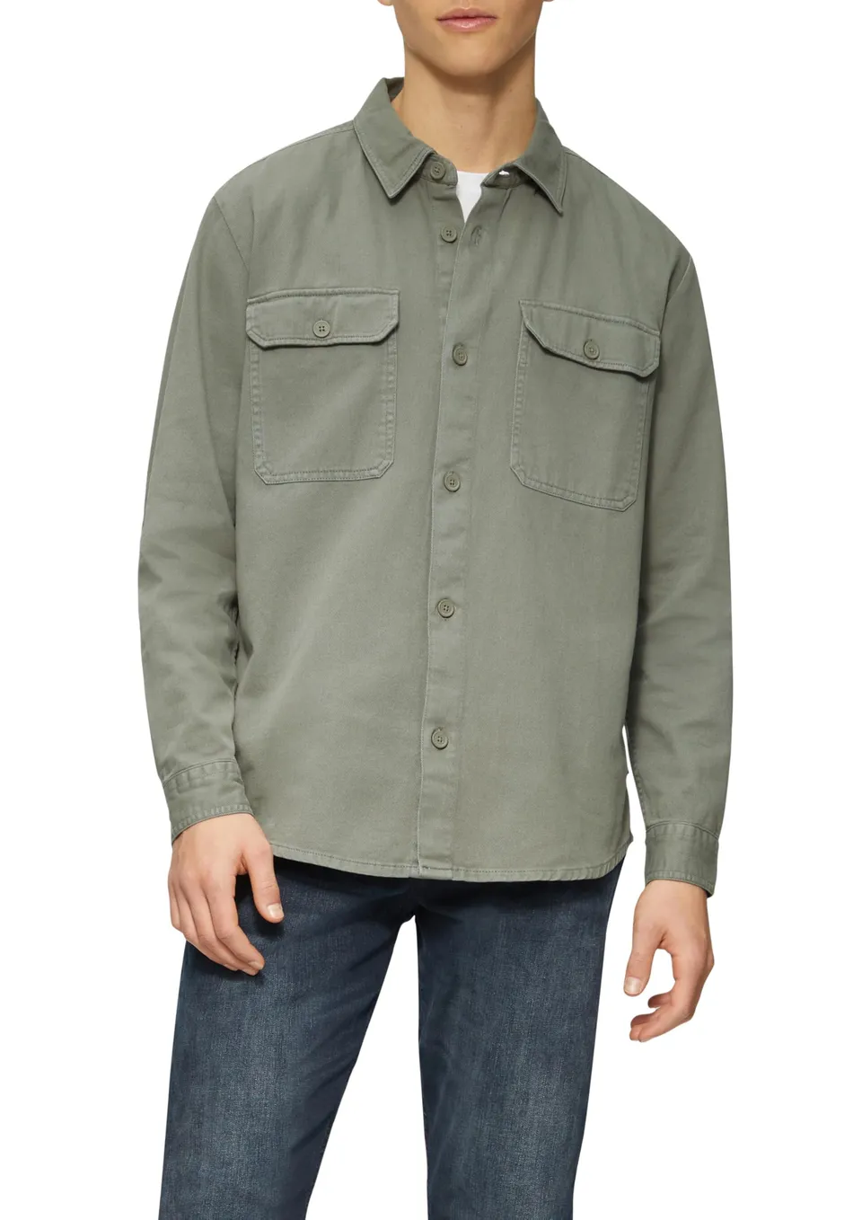 s.Oliver QS Overshirt Twill Hemdjacke Gr. M
