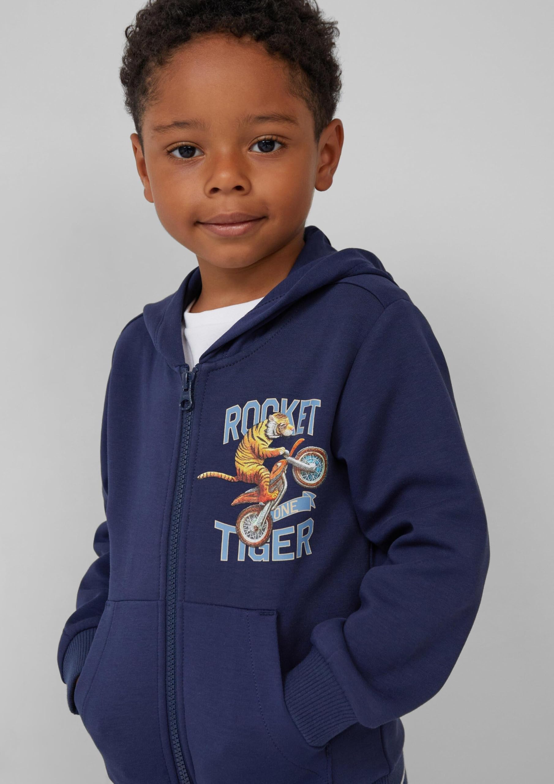 s.Oliver 2169359 Sweatjacke Jungen 128-134