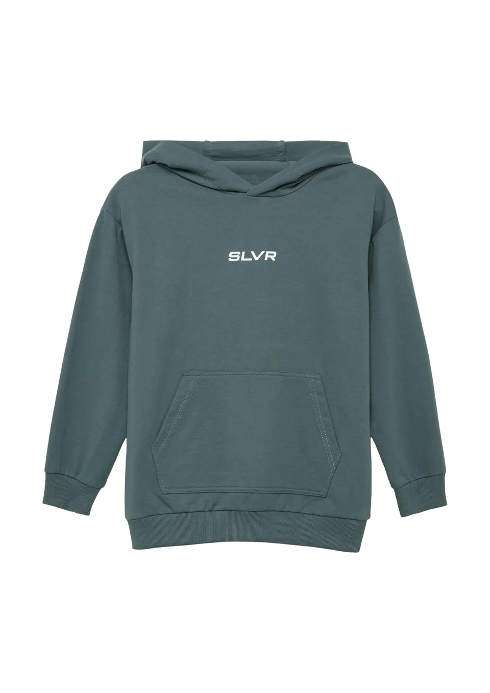 s.Oliver Junior 2160637 Hoodie 152 grau Schriftzug