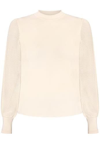 zero Pullover hoher Kragen Damen Eggnog Gr.40