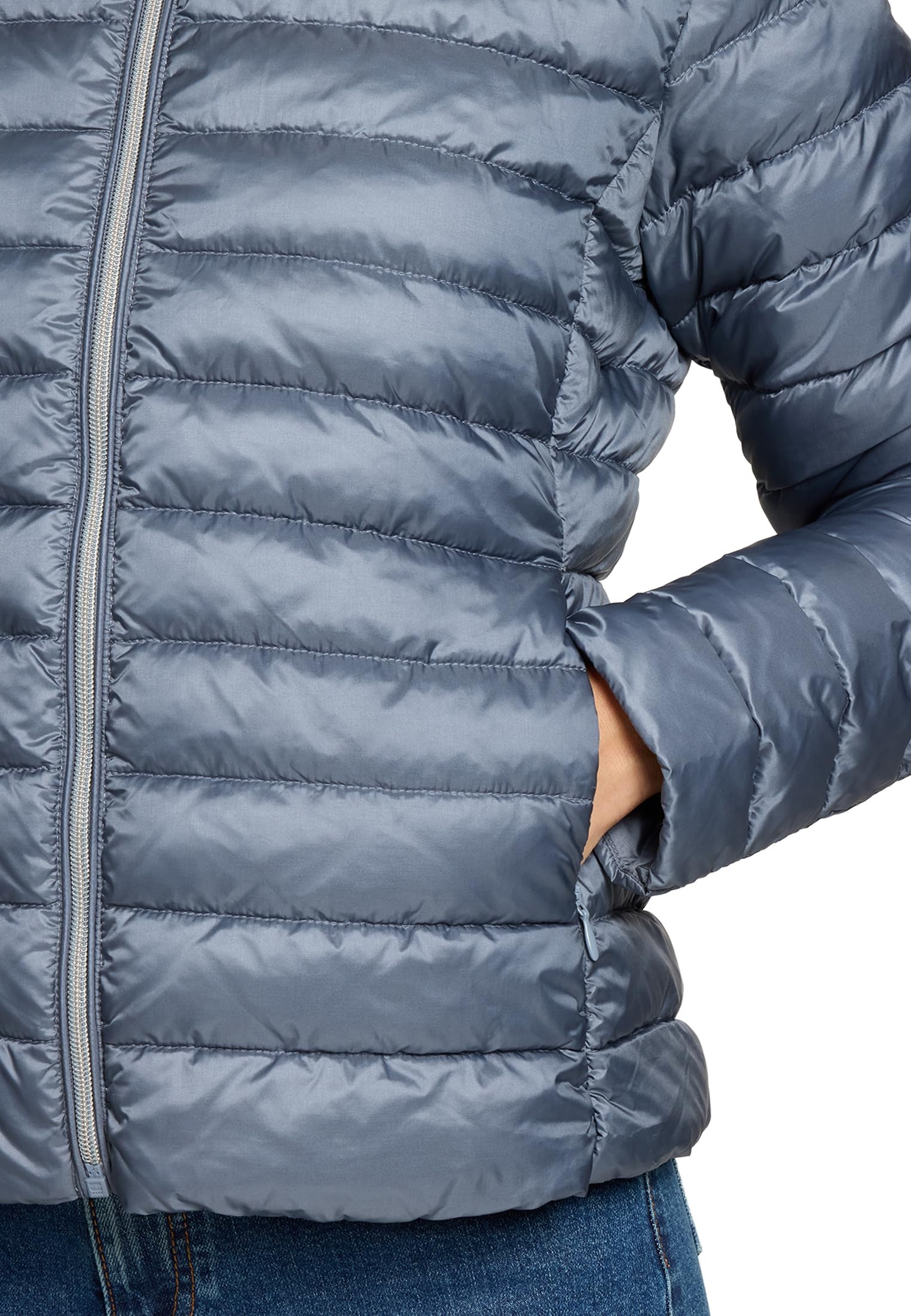 zero Steppjacke mit Stehkragen Damen Flint Stone Gr. 40 leicht