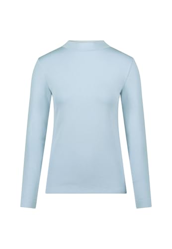 zero Langarmshirt Stehkragen Soft Chambray Gr. 38