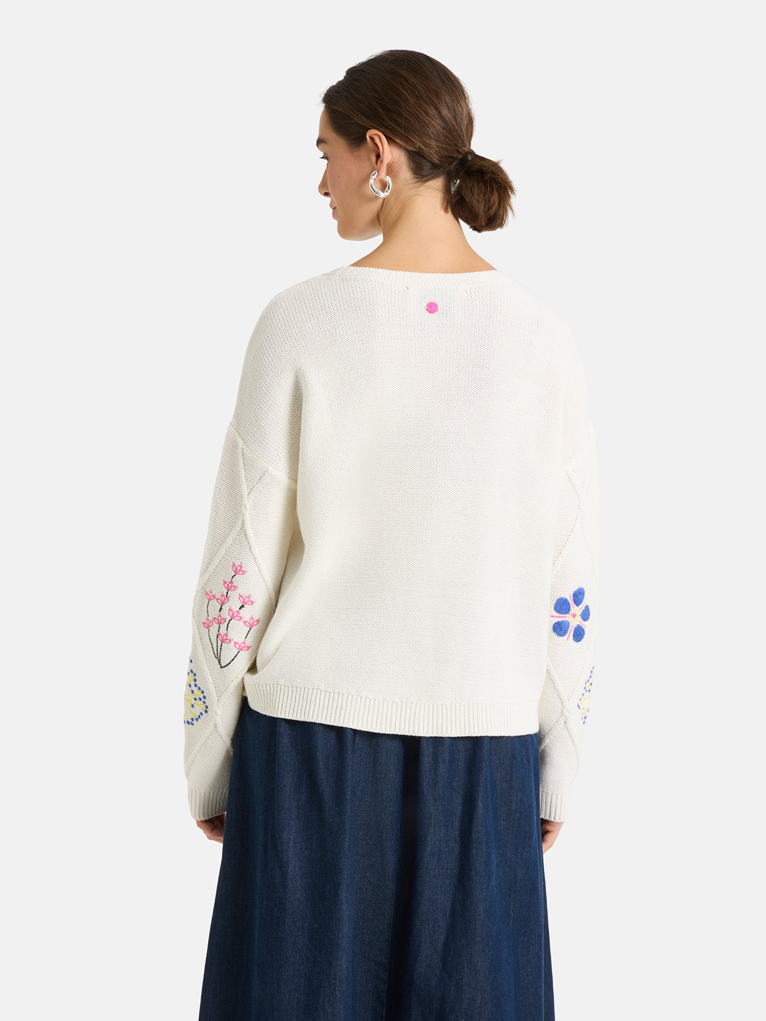 Lieblingsstück MelodeaL Pullover offwhite Baumwollmix