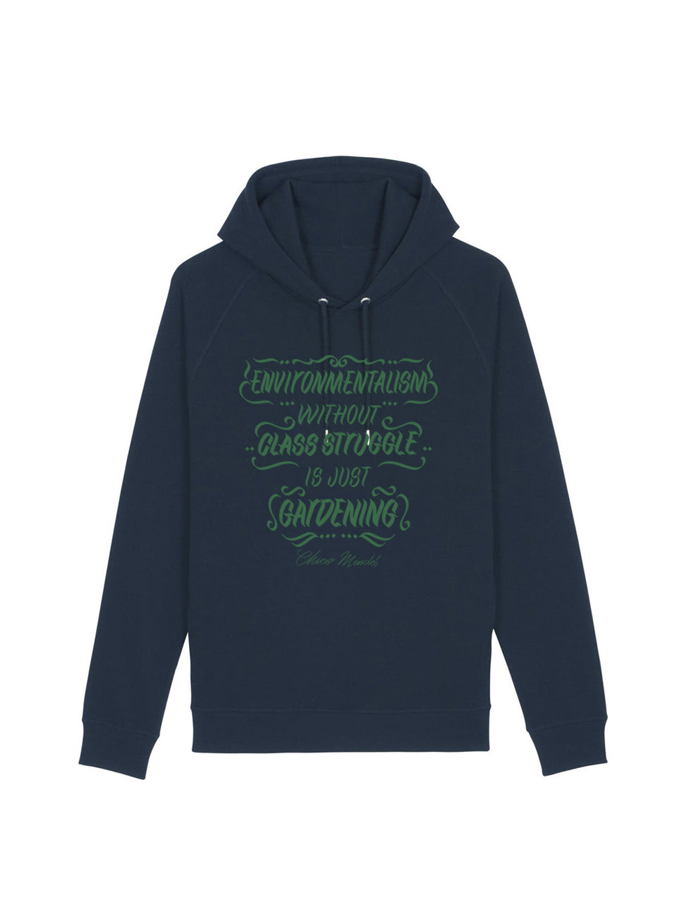dna merch Chico Mendes Kapuzenpullover French Navy M