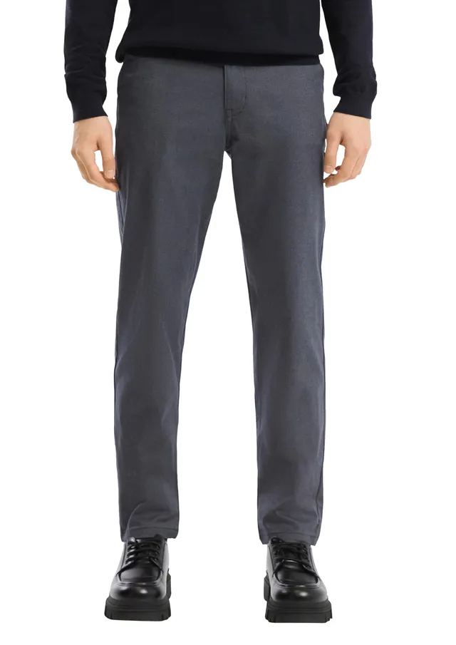 QS 2170394 Rick Hose Herren Slim Leg Baumwolle