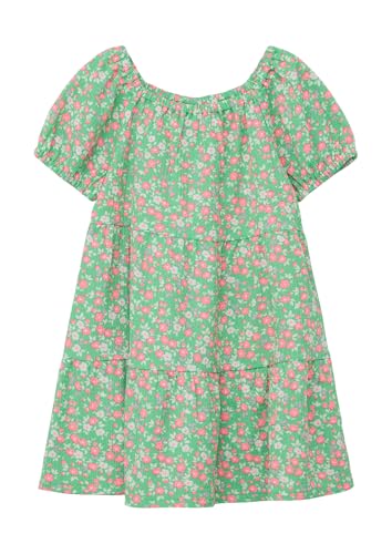 s.Oliver Junior Crêpe-Kleid Puffärmel Gr.92