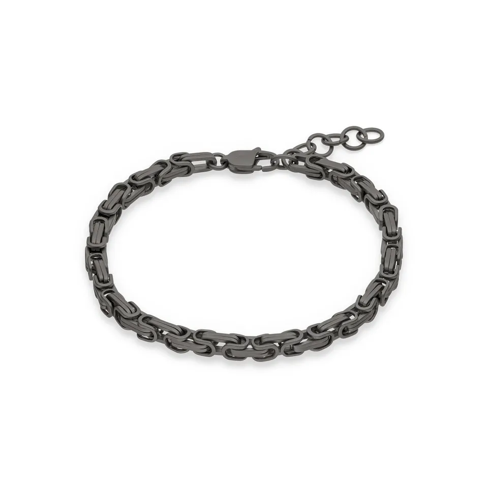 s.Oliver King Schmuckset Kette+Armband Edelstahl grau