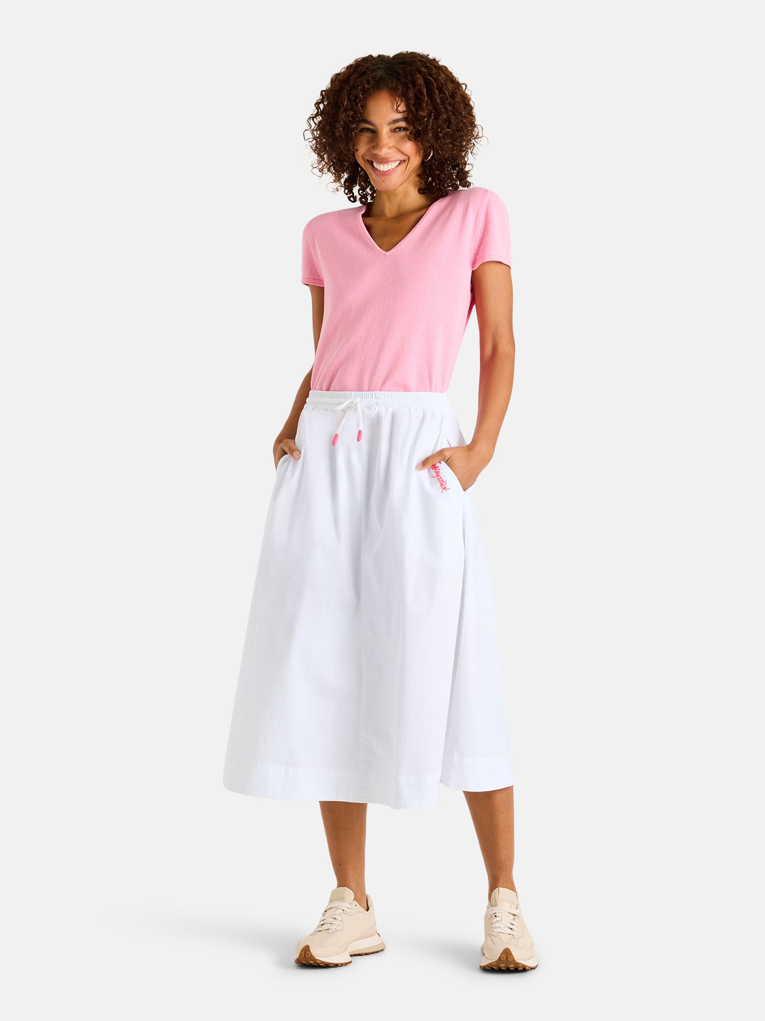 Lieblingsstück IrinaL Rock offwhite mit Elasthan