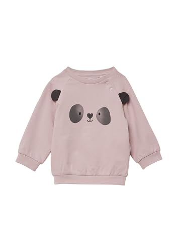 s.Oliver RED LABEL Sweatshirt Panda-Ohren rosa 80 weich
