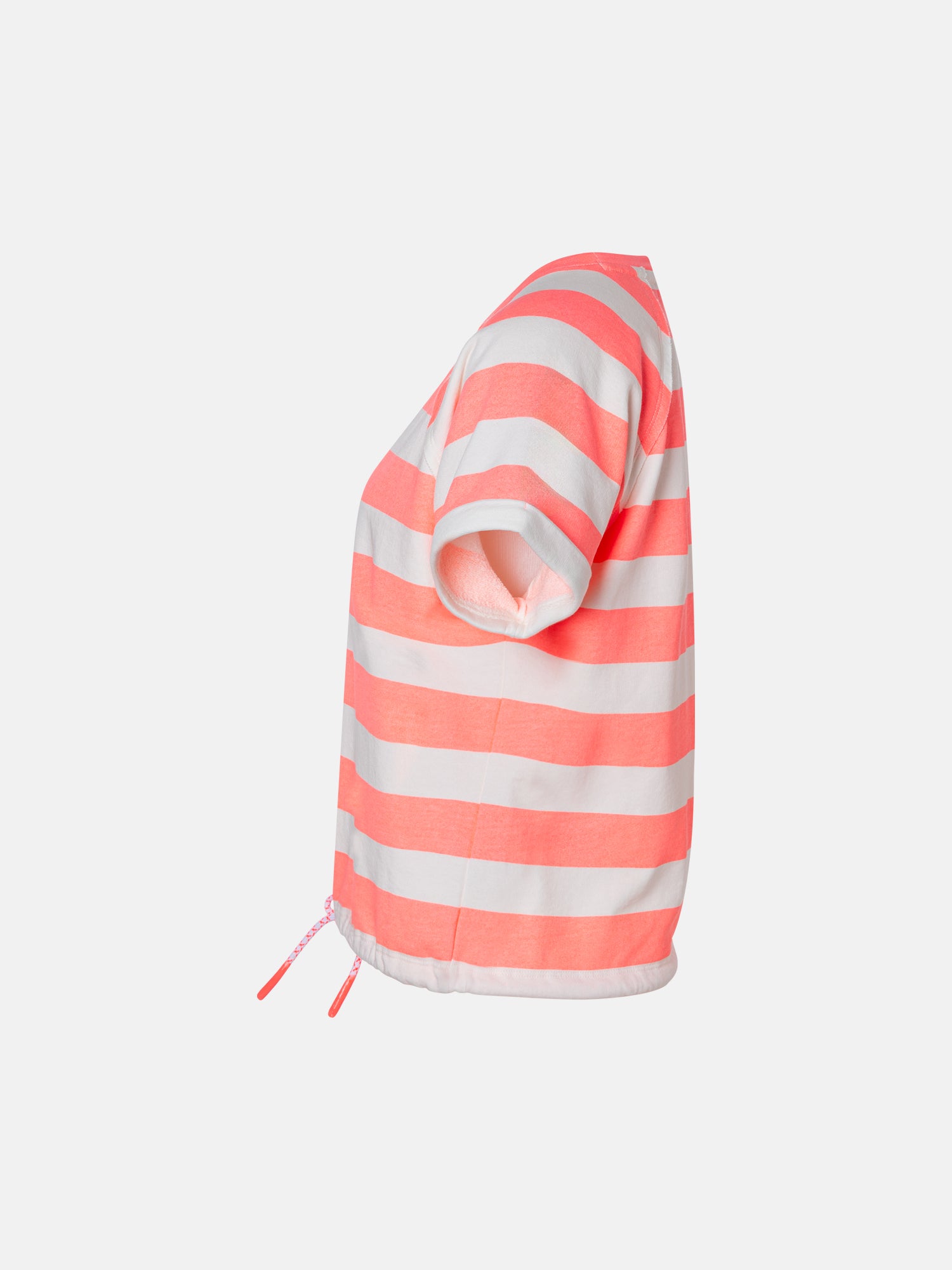 Lieblingsstück SallyL Shirt sunset gestreift Kurzarm