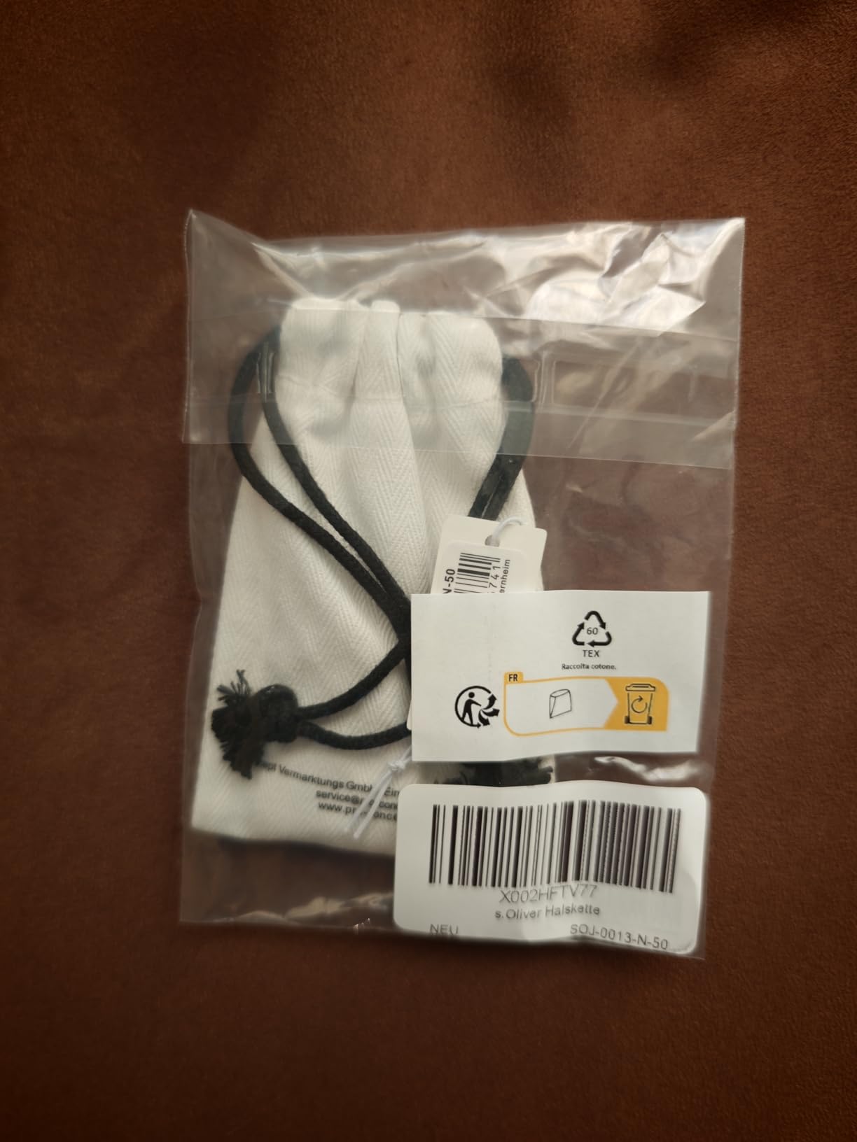 s.Oliver Basic Herren Halskette Gold Edelstahl
