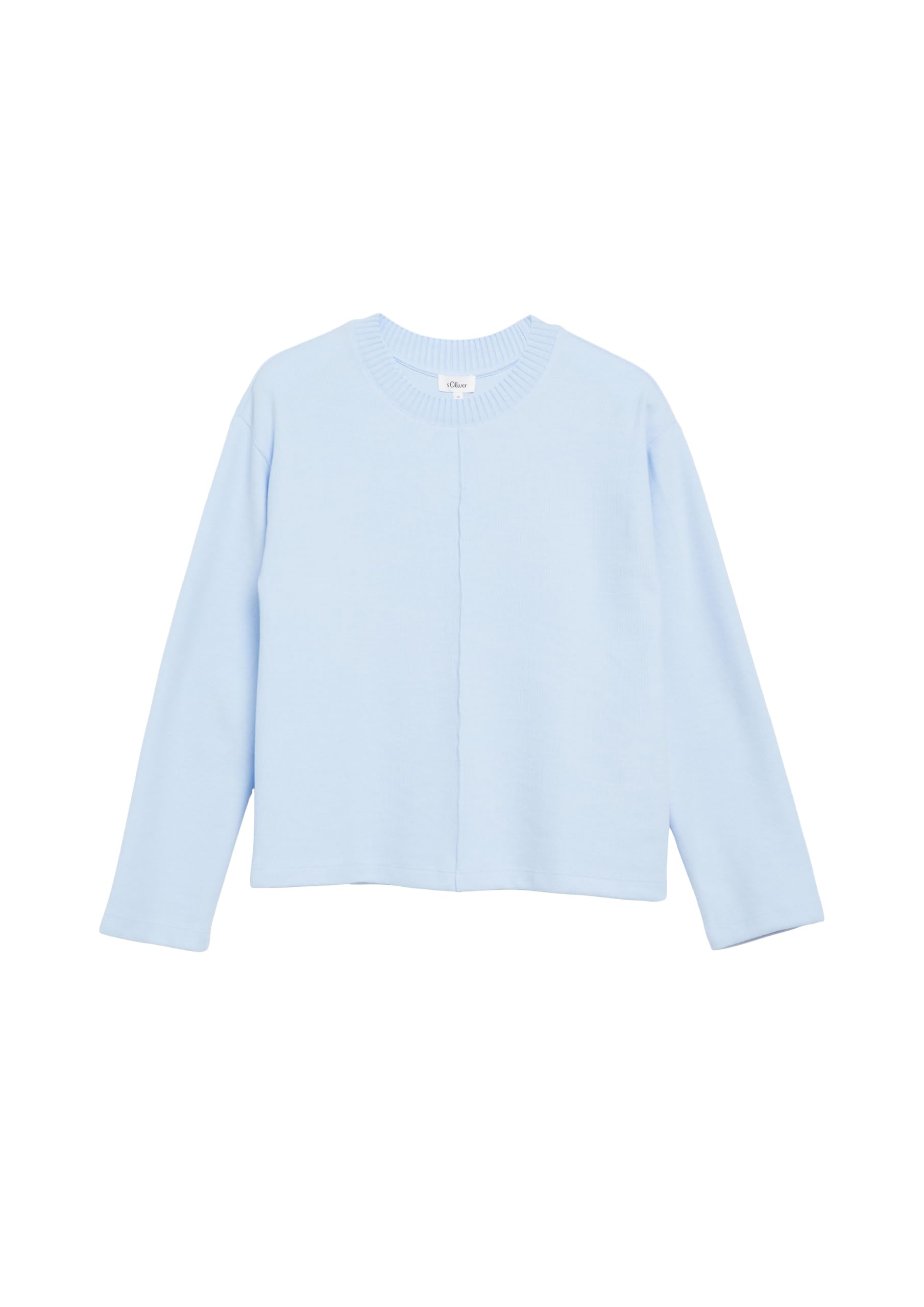 s.Oliver RED LABEL Sweatshirt Relaxed Hellblau Gr.34