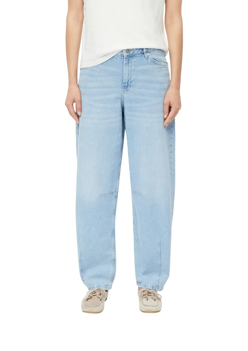 s.Oliver Red Label Ankle-Jeans Barrel 38W/28L blau