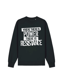 dna merch Power And Resistance Sweatshirt Baumwolle