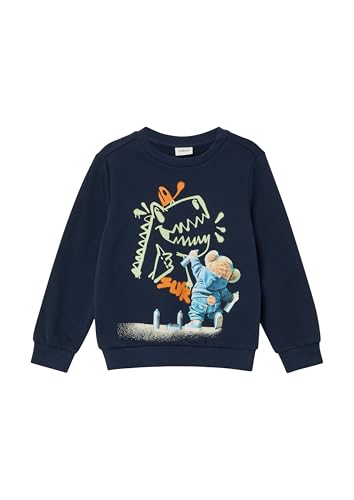 s.Oliver Jungen Sweatshirt Fotoprint kuschelig 1er Pack