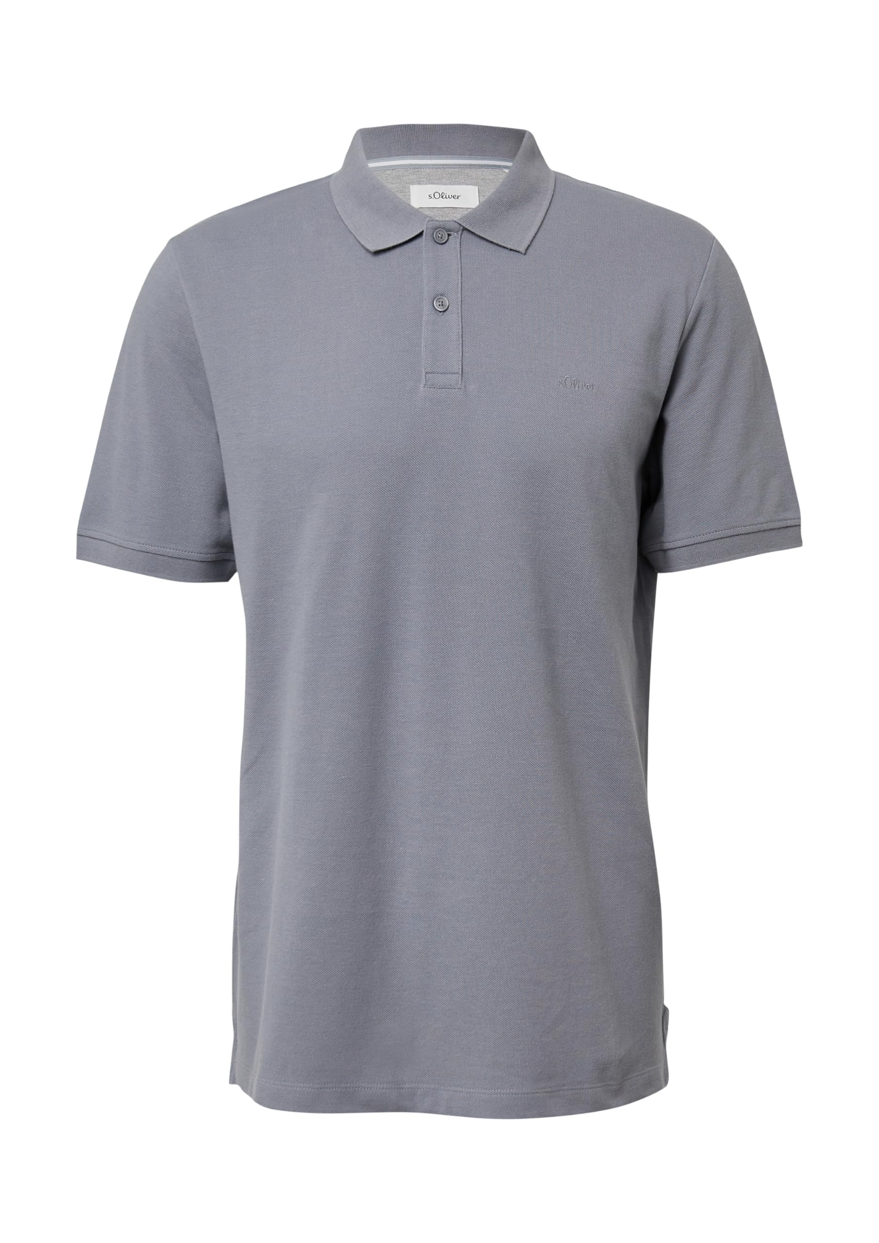 s.Oliver T-Shirt Herren schiefergrau Baumwolle Print