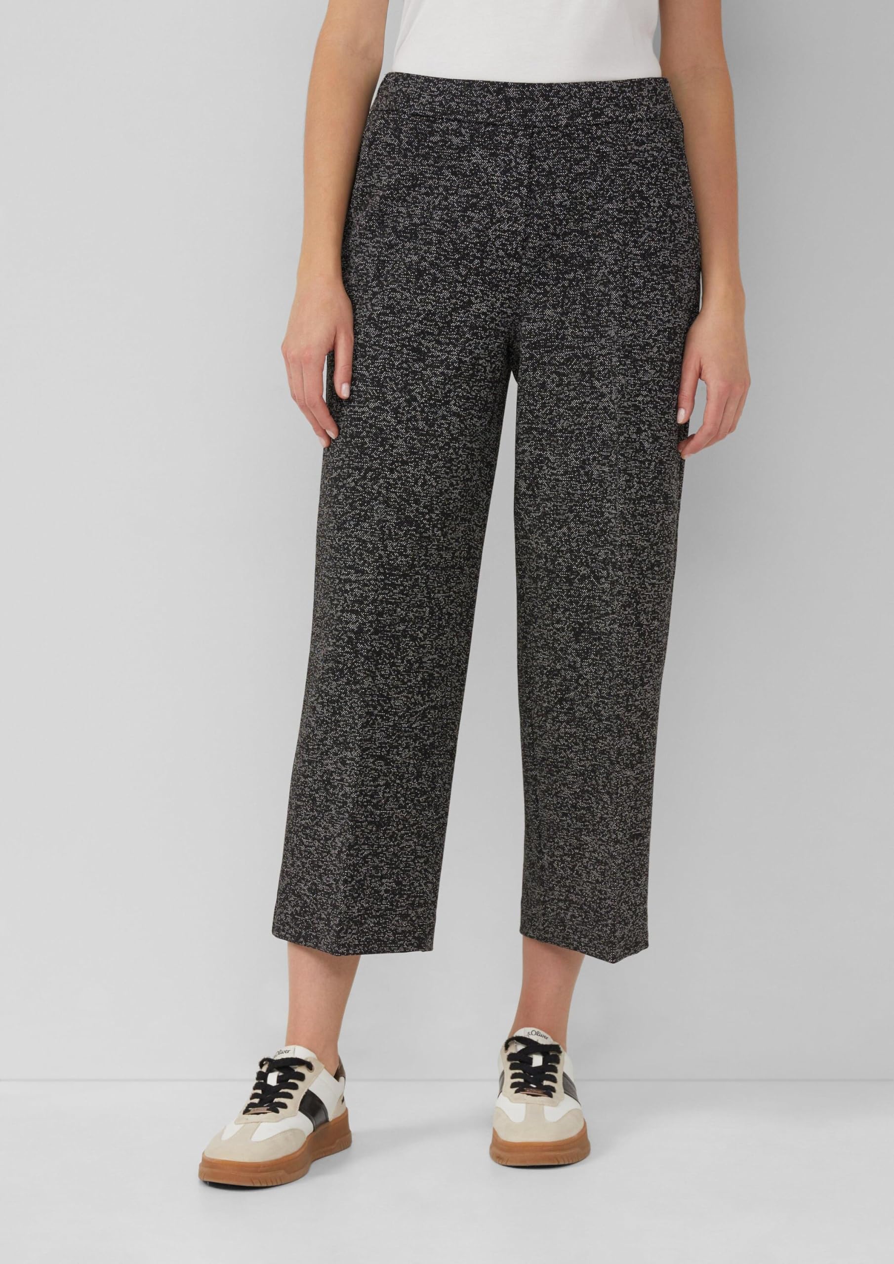 s.Oliver Junior Culotte Hose Wide Leg 42 Melange
