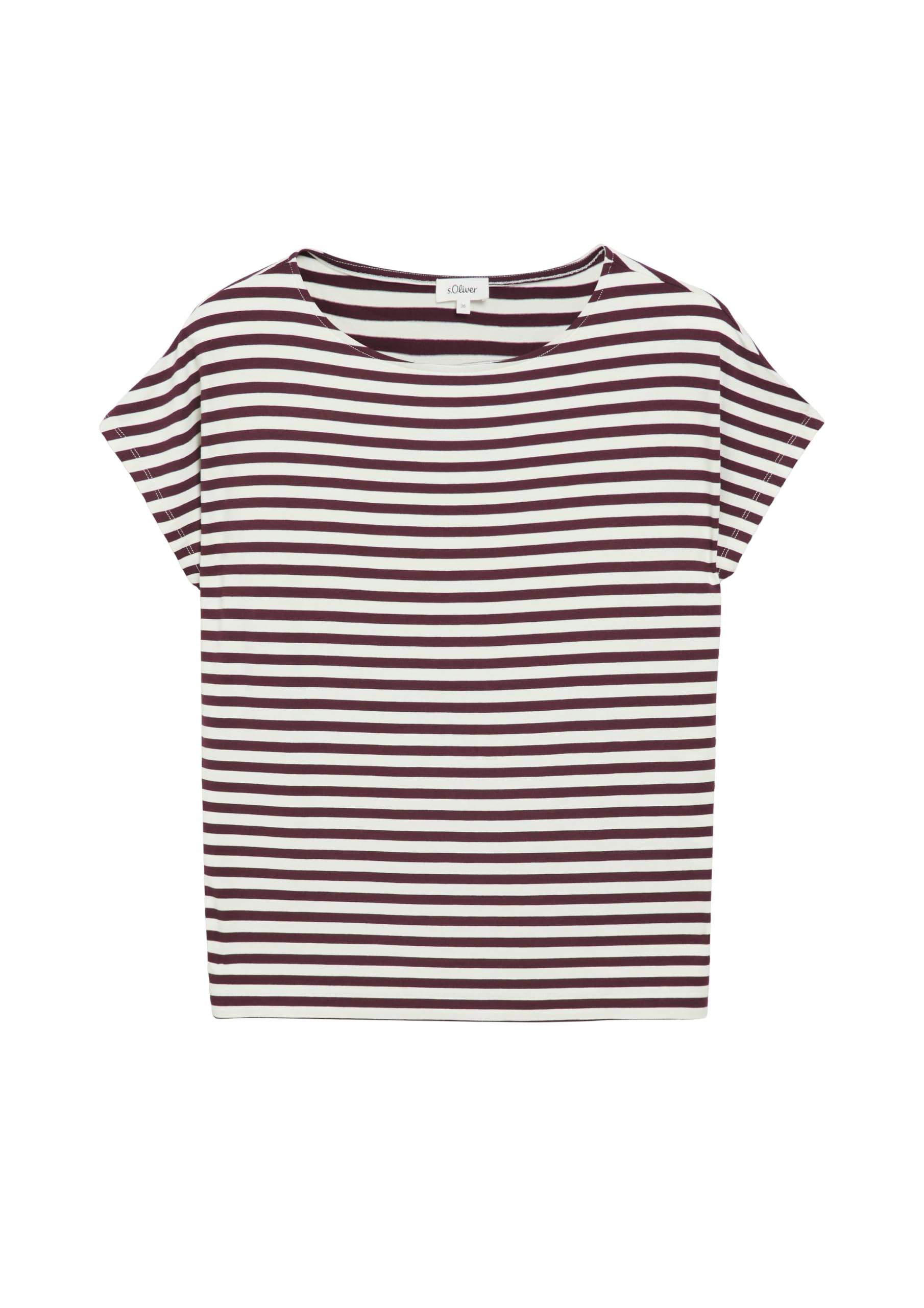 s.Oliver RED LABEL Streifen-Shirt Lilac/Pink gestreift