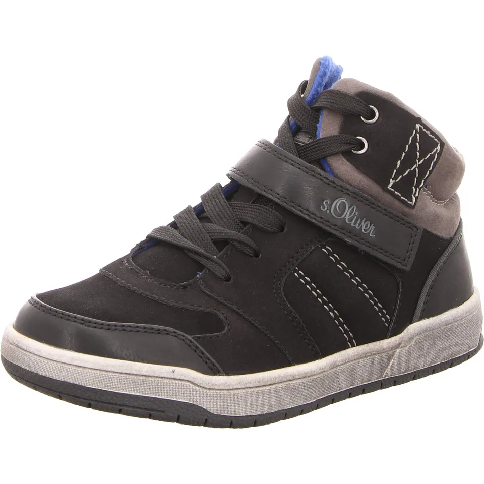 s.Oliver Junior 5-46301-29 Jungen-Stiefel Schwarz Warmfutter