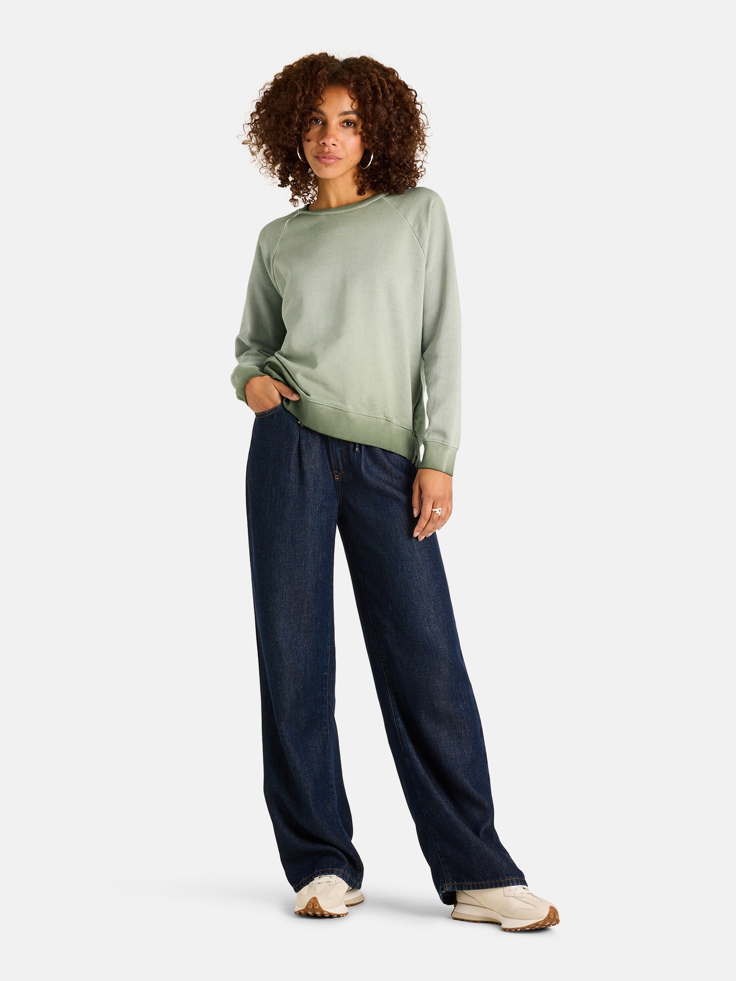 Lieblingsstück NavyEP Sweatshirt khaki aus Baumwolle