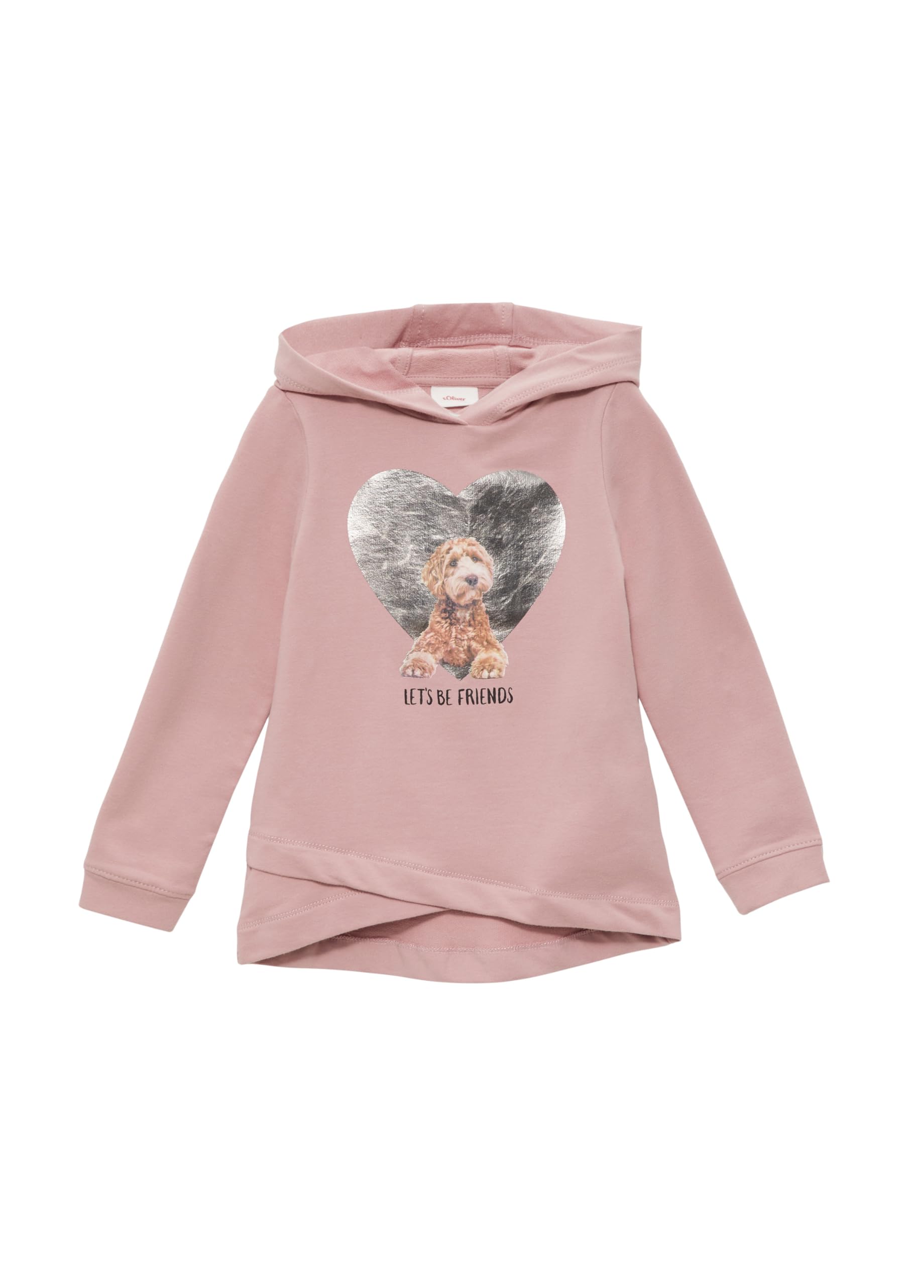 s.Oliver RED LABEL Hoodie Metallic-Print 104-110