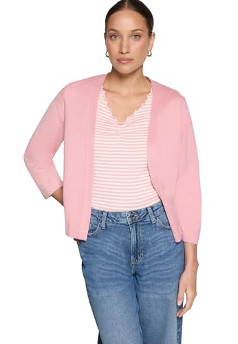 zero Feinstrickjacke 3/4 Arm Bridal Rose Gr.40 Feinstrick
