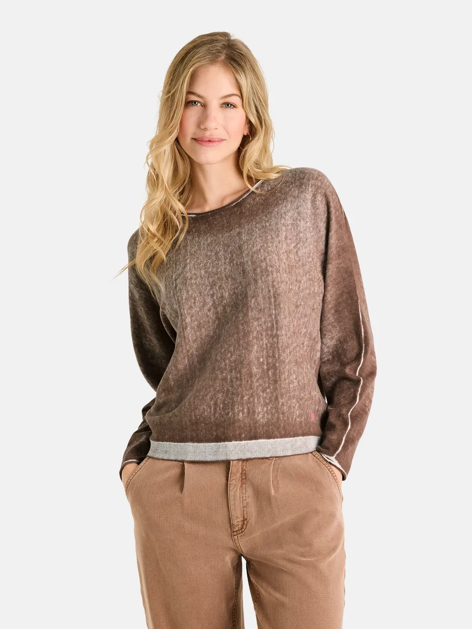 Lieblingsstück AthinaL Pullover neon pink mit Kaschmir