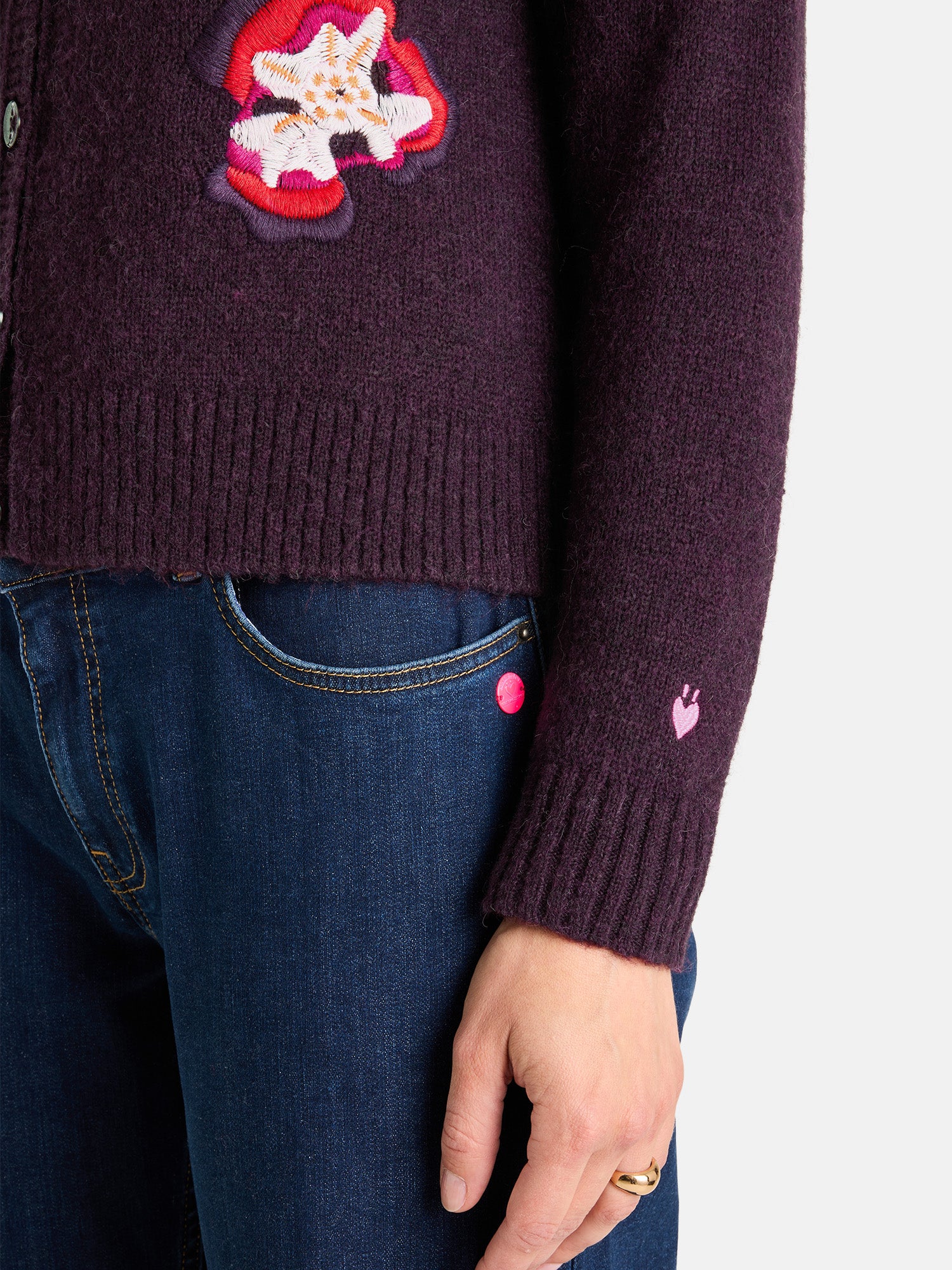 Lieblingsstück SkiraL Strickjacke fig mit Alpaka