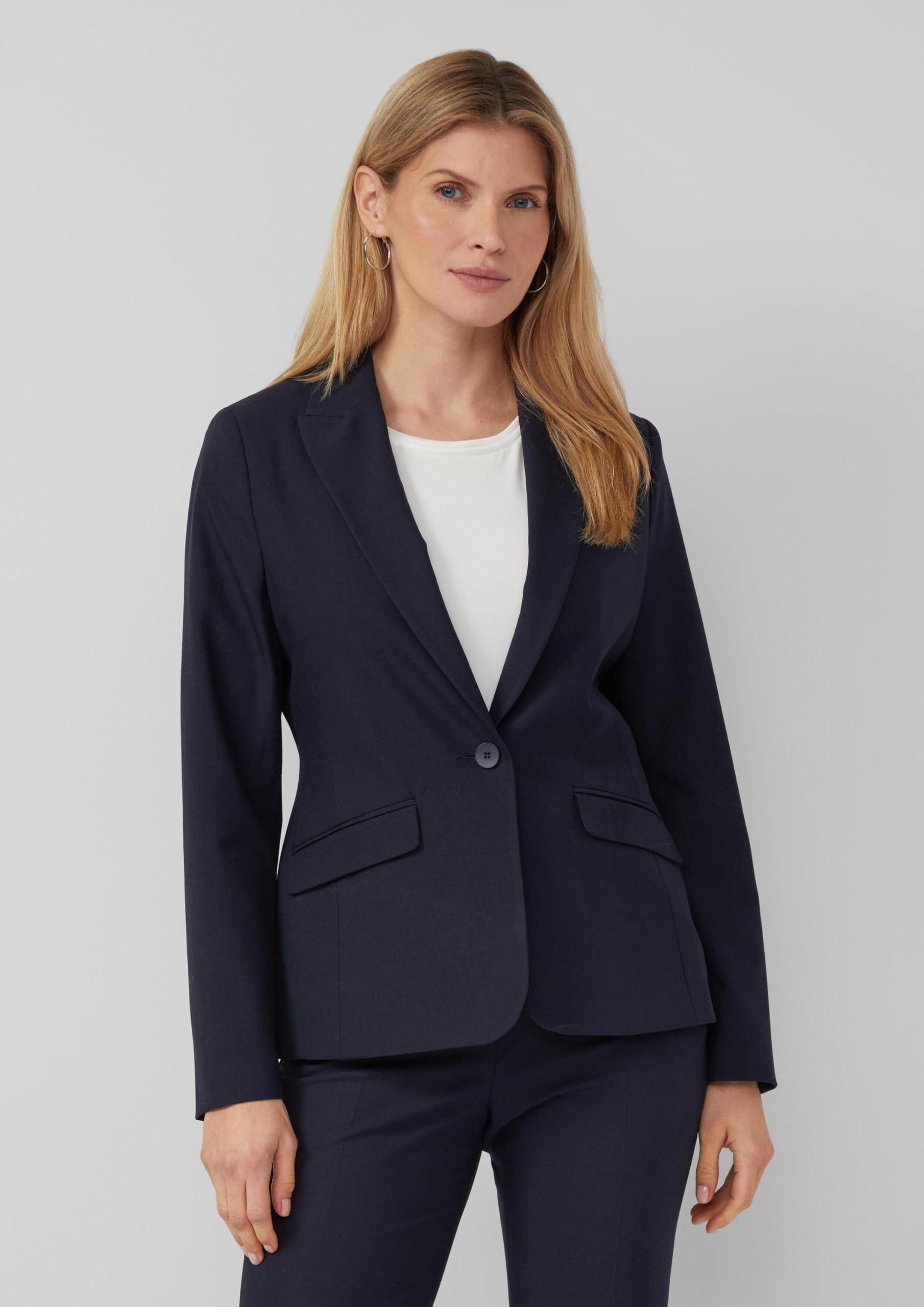 s.Oliver Viskosemix-Blazer Slim Fit Damen Gr.40