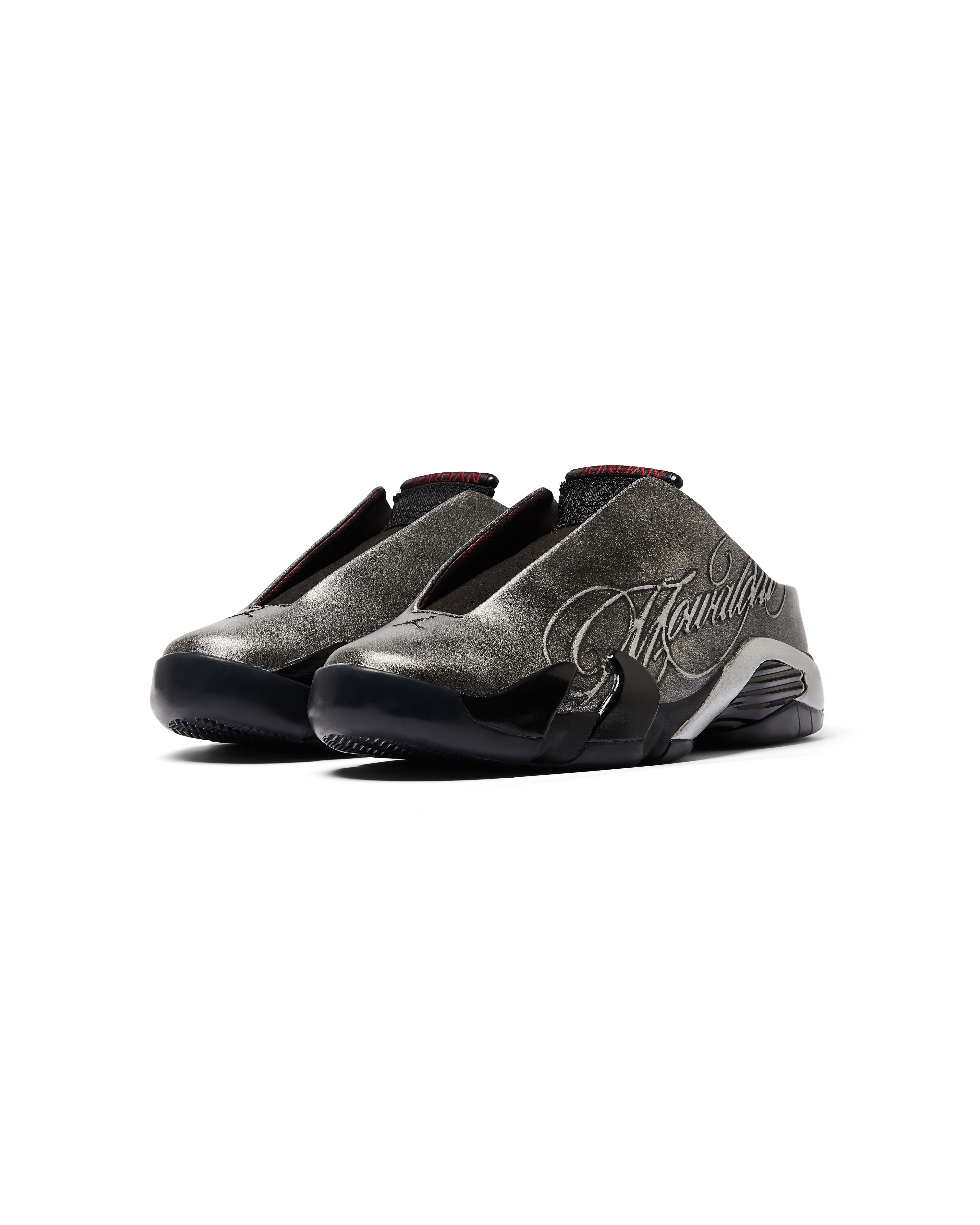 Mowalola Air Jordan 14 Retro Mule Schwarz