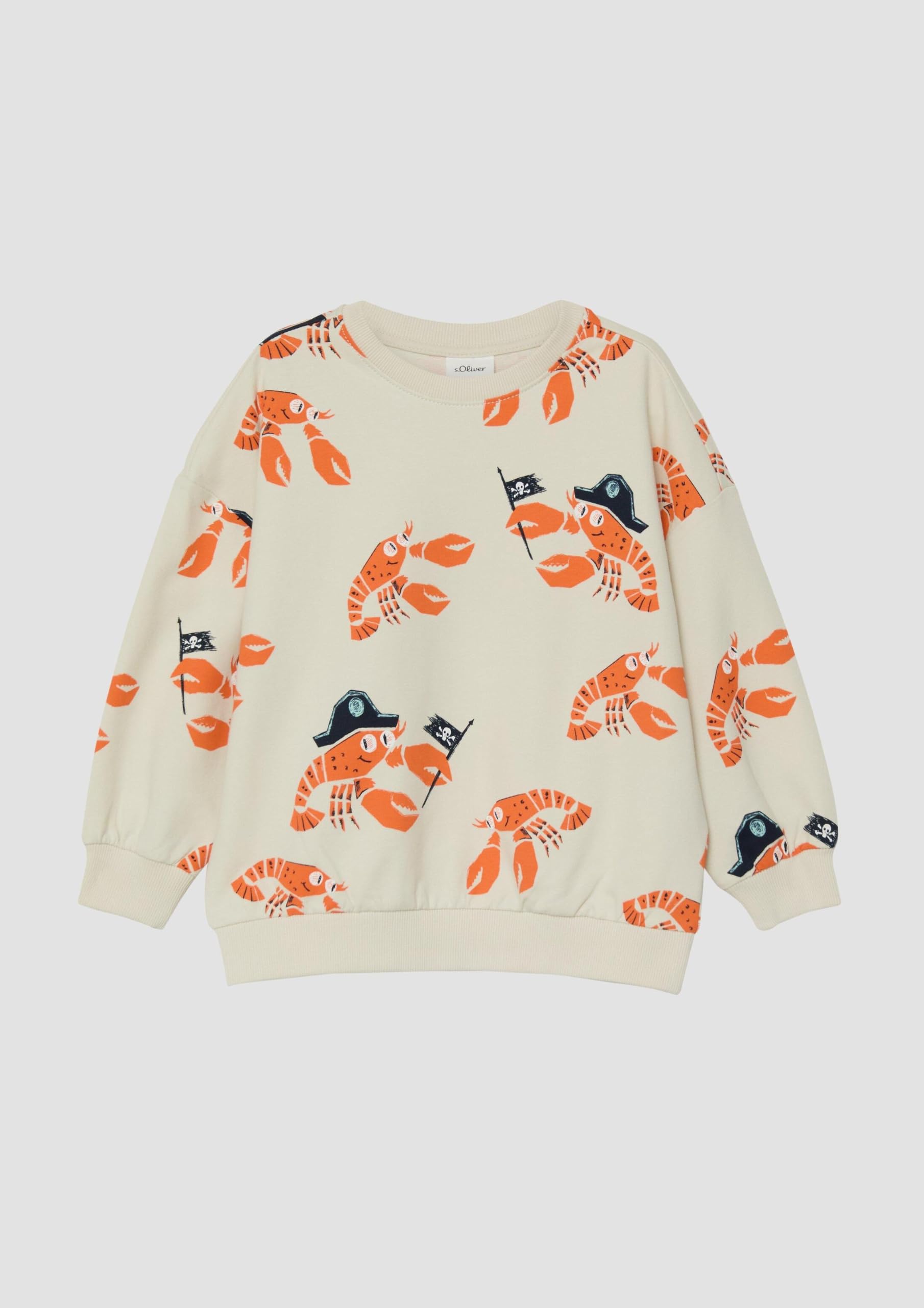 s.Oliver Red Label Oversize-Sweatshirt All-Over-Print 128-134