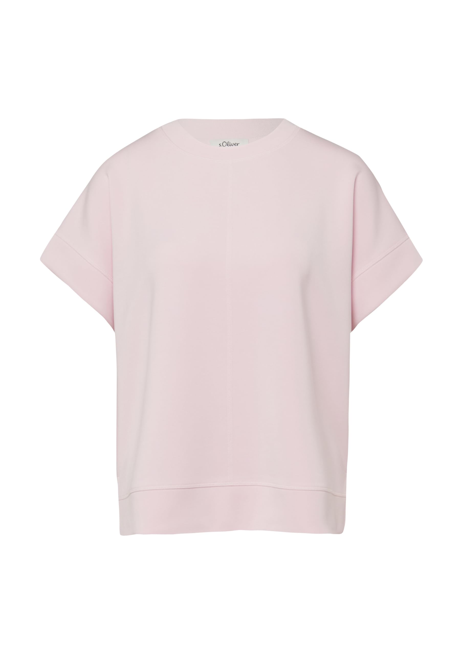 s.Oliver Oversize Sweatshirt Scuba Pullover olivgrün