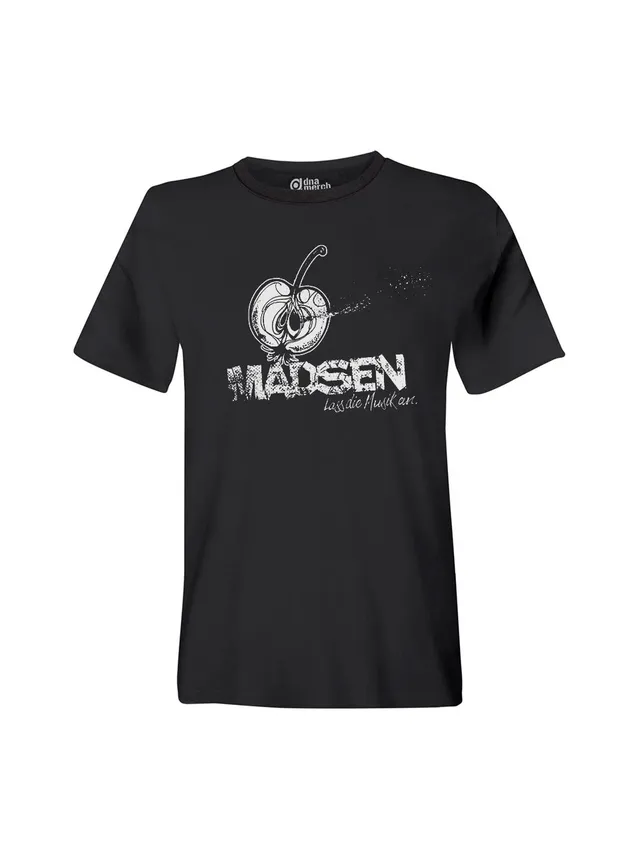 dna merch Madsen Lass die Musik an T-Shirt Unisex Bandshirt