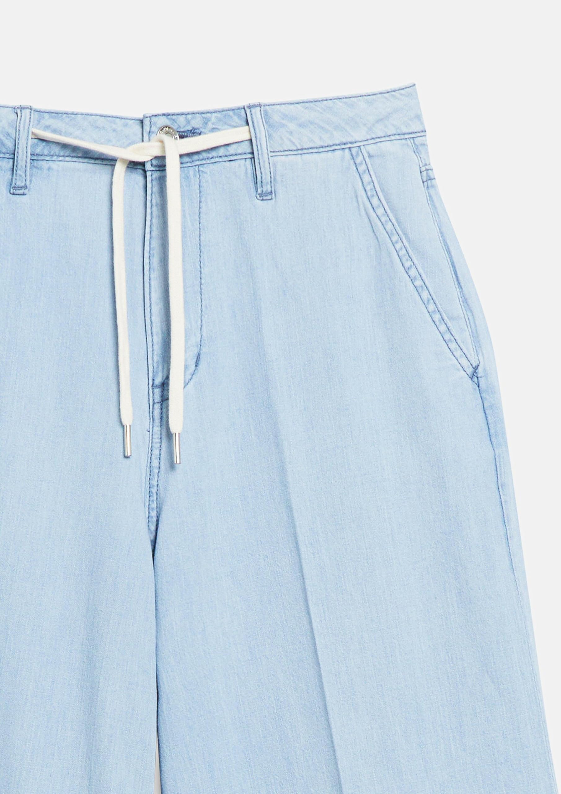 s.Oliver Red Label Culotte-Jeans Jeans Hellblau 44 Wide Leg