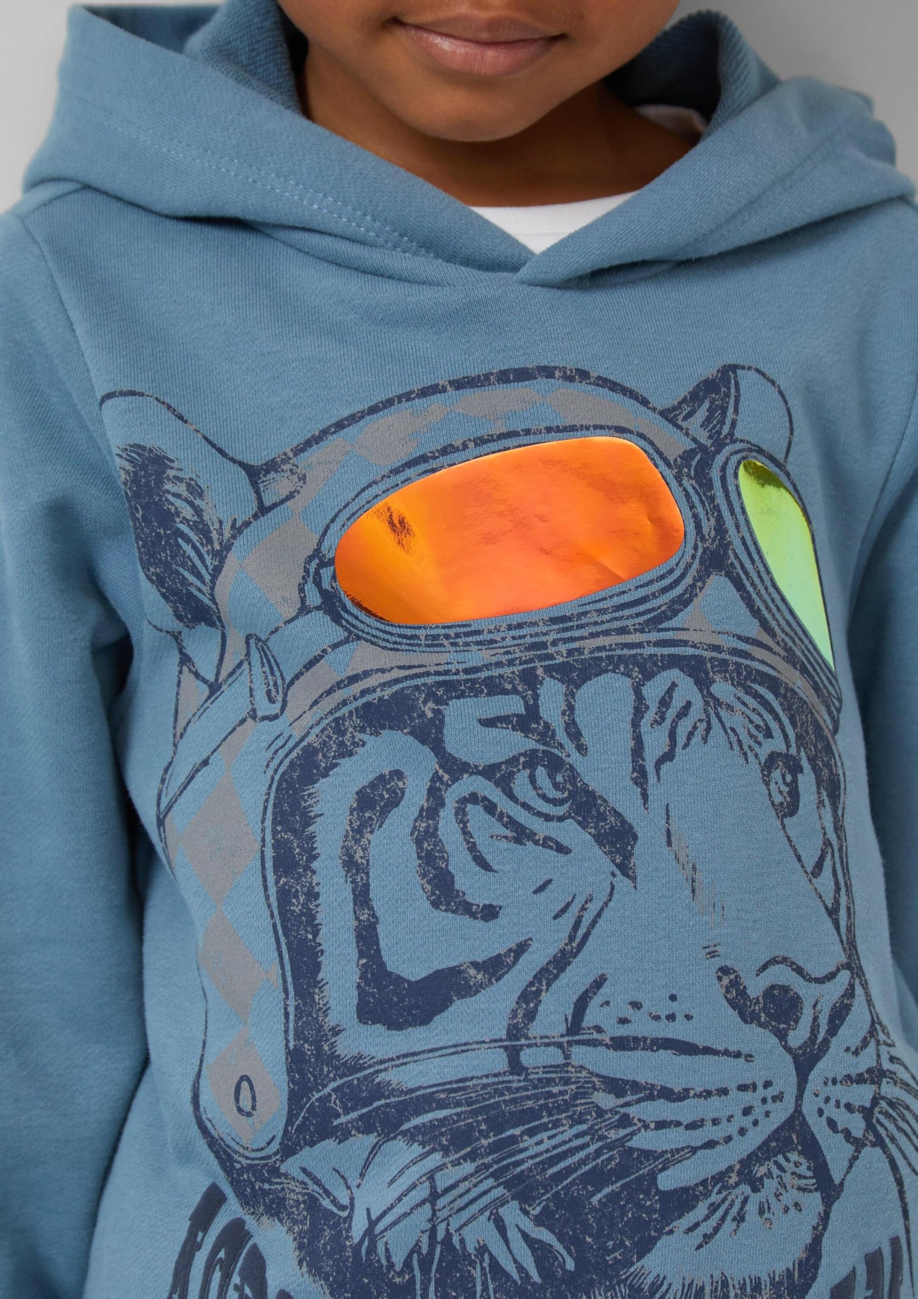 s.Oliver RED LABEL Hoodie Baumwollmix hellblau 92-98