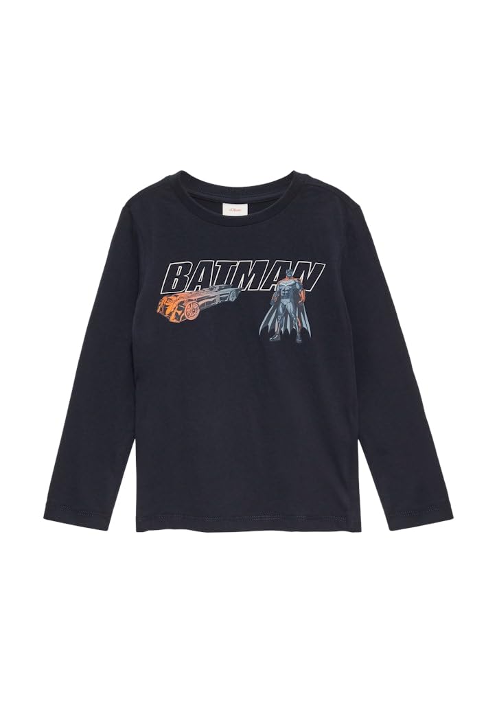 s.Oliver Junior 2150282 Langarmshirt Batman rot 92-98